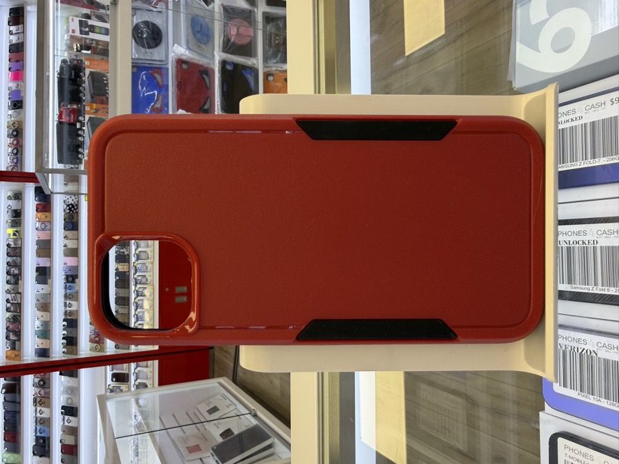 iPhone 14 & 15 Plus Case - Rugged Dual-Layer - Red