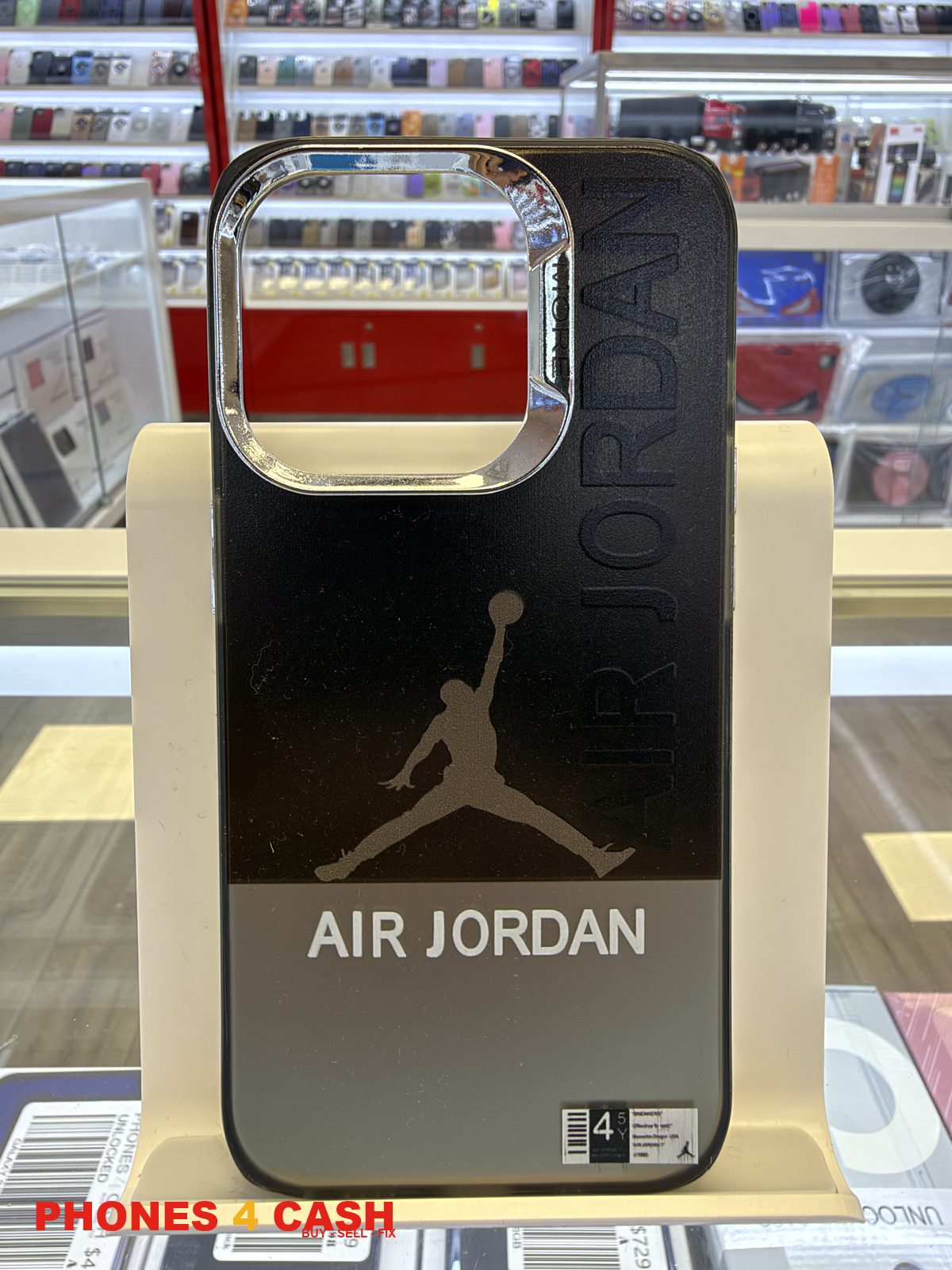 iPhone 15 Pro Case - Air Jordan Jumpman Black