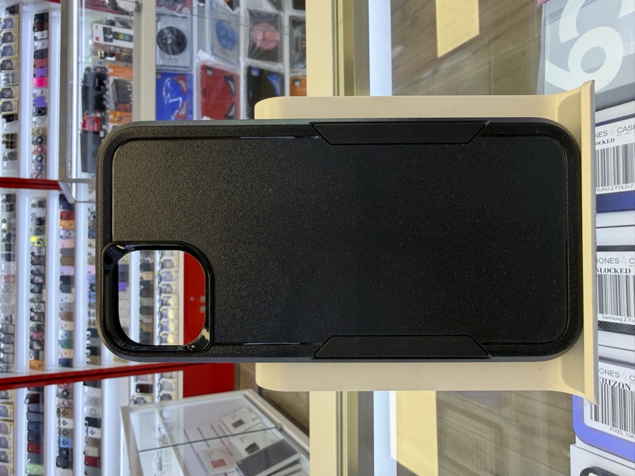 iPhone 14 & 15 Plus Case - Rugged Dual-Layer - Black