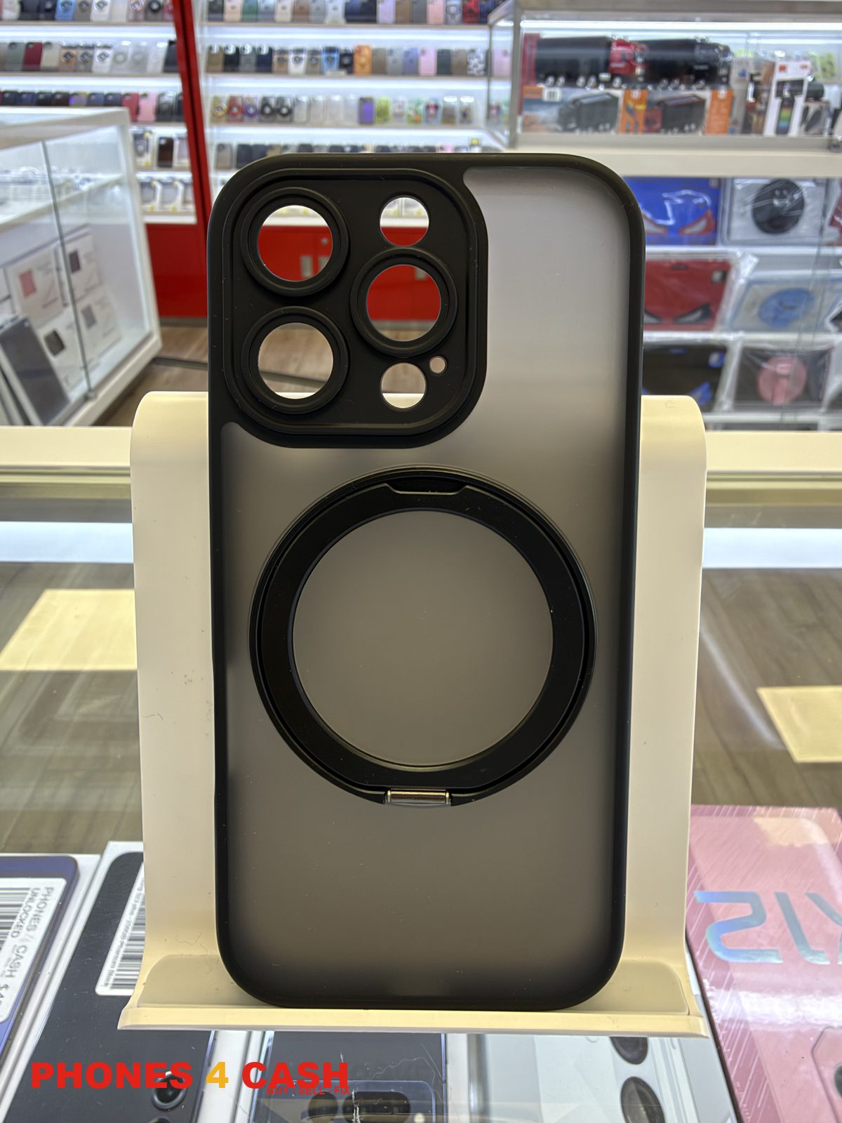 iPhone 16 Pro Case - Frosted MagSafe Black