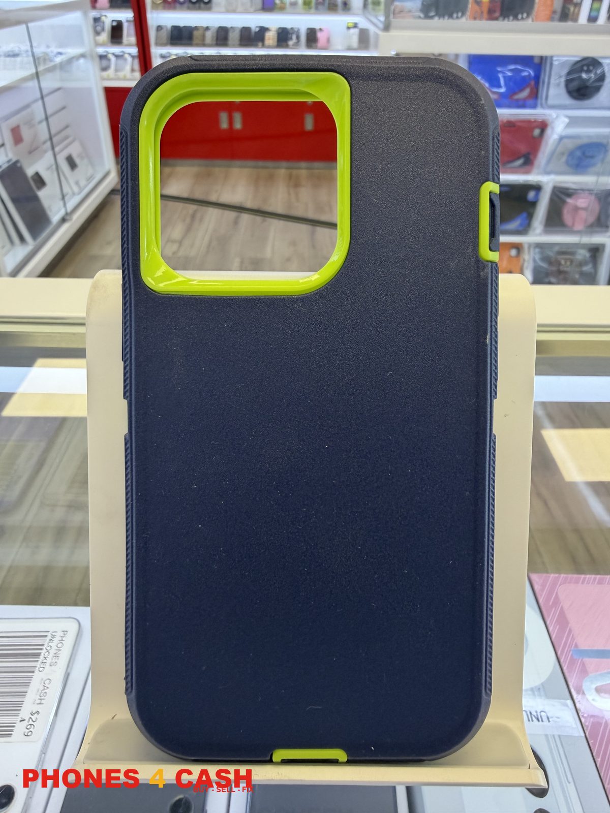 iPhone 13 Pro Case - Rugged Defender (Navy)