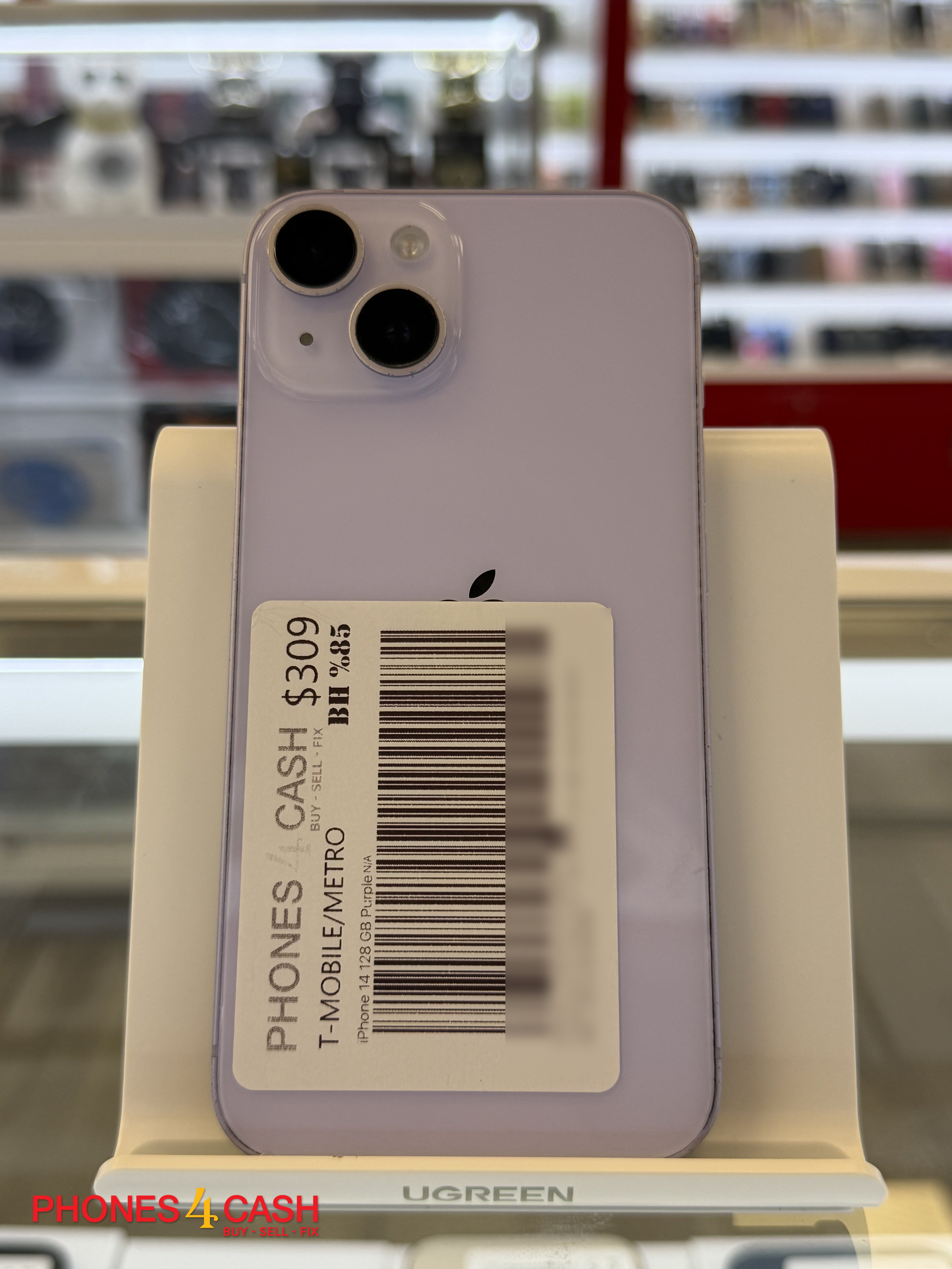 iPhone 14 - 128GB Purple (T-Mobile / Metro) - photo 1