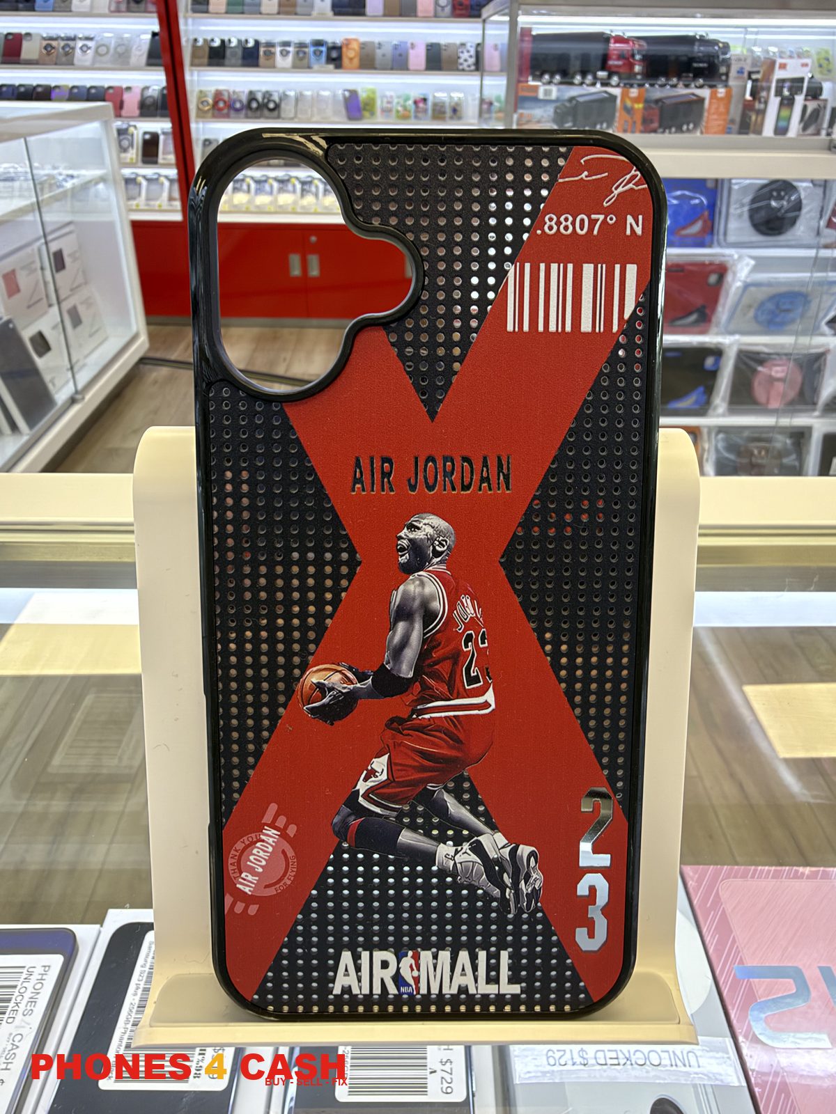 iPhone 16 Plus Case - Air Jordan Red
