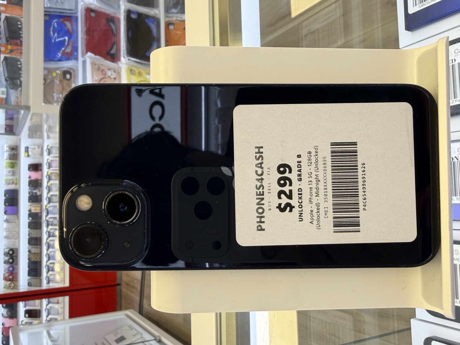 Apple - iPhone 13 5G - 128GB (Unlocked) - Midnight (Unlocked)