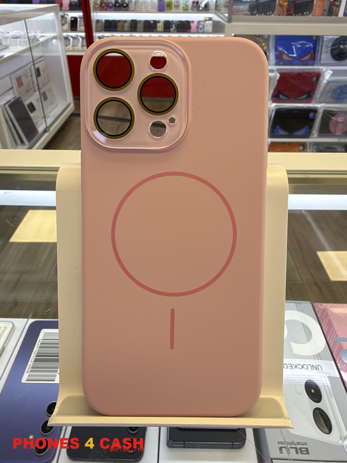 iPhone 16 Pro Max Case - Frosted MagSafe Pink