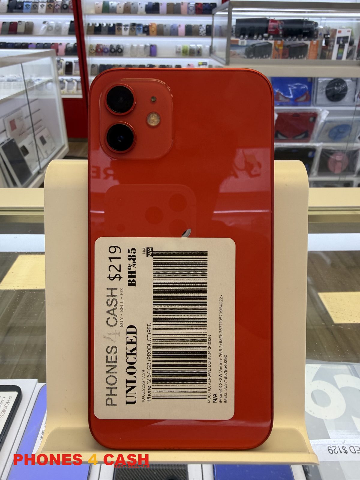 iPhone 12 - 64GB (PRODUCT)RED (Unlocked)