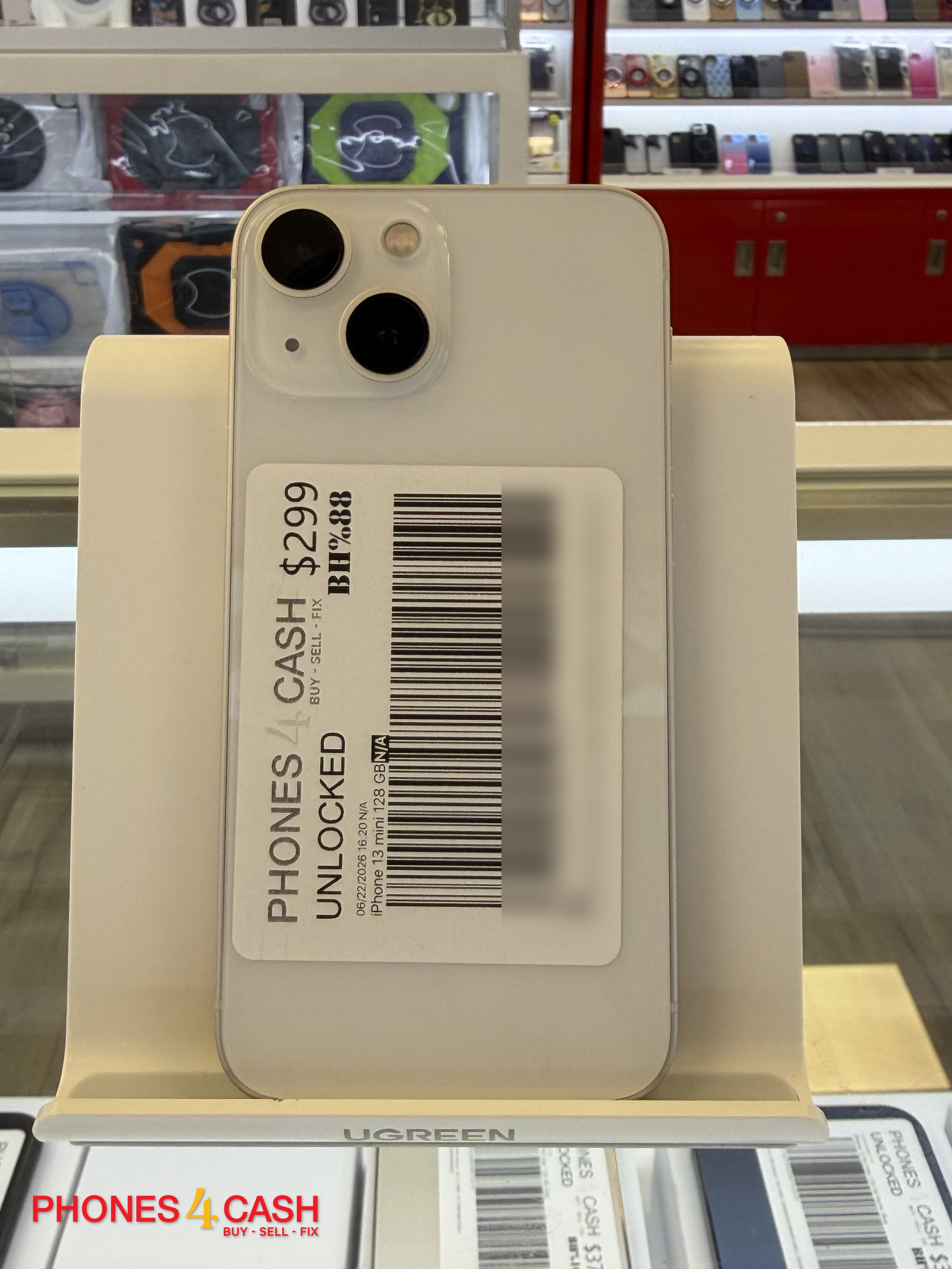 iPhone 13 mini - 128GB Starlight (Unlocked) - photo 1