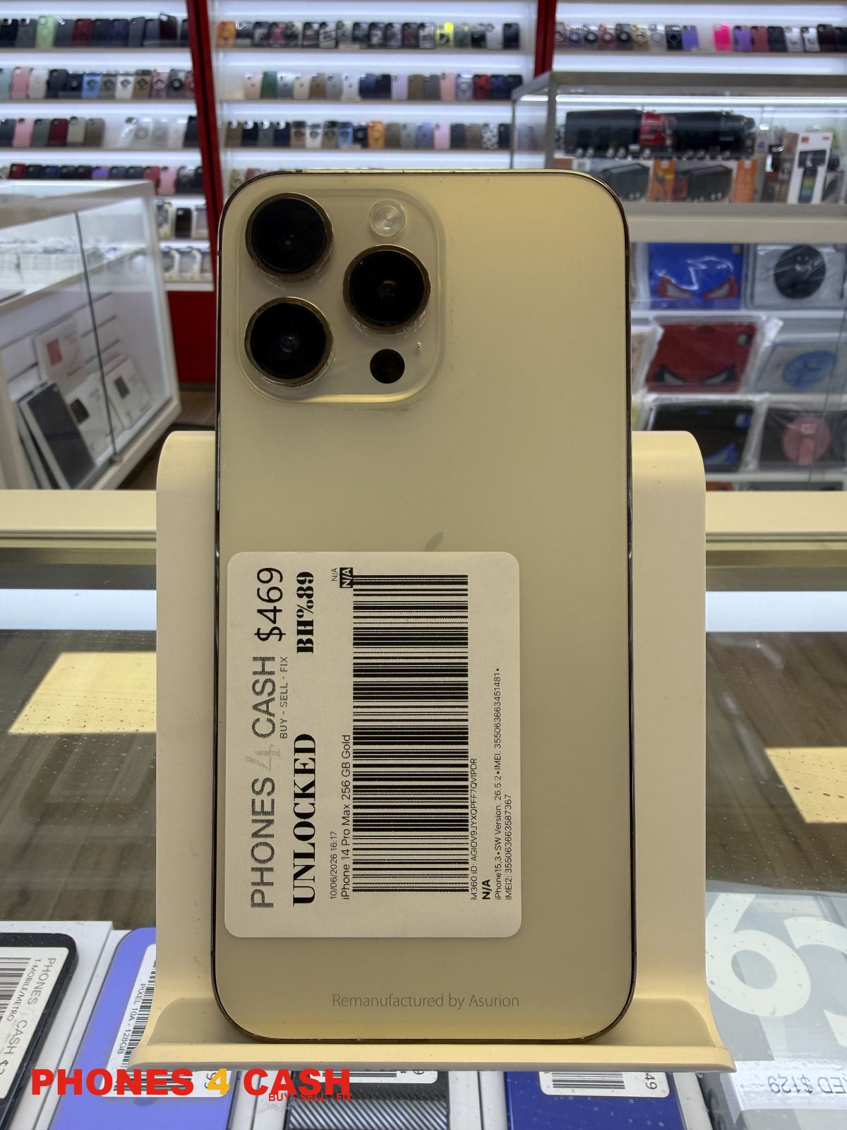 iPhone 14 Pro Max - 256GB Gold (Unlocked)