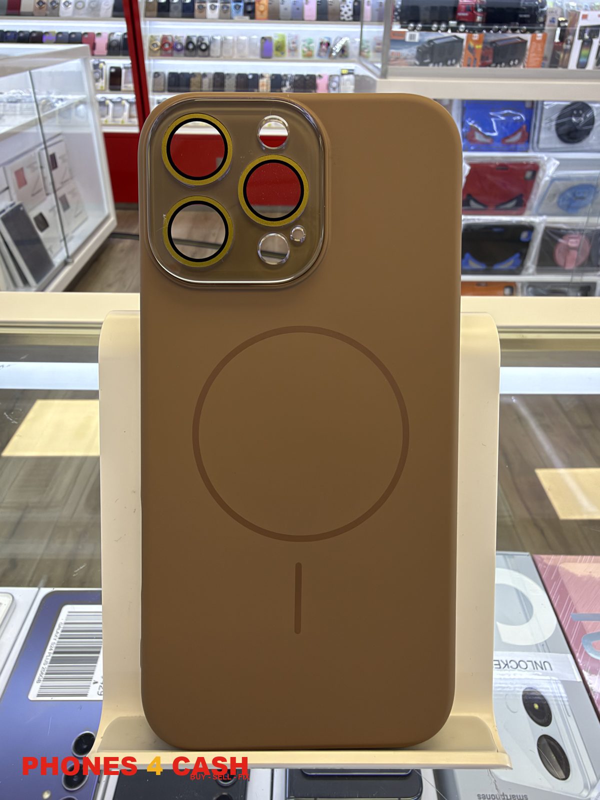 iPhone 16 Pro Max Case - Frosted MagSafe Mocha
