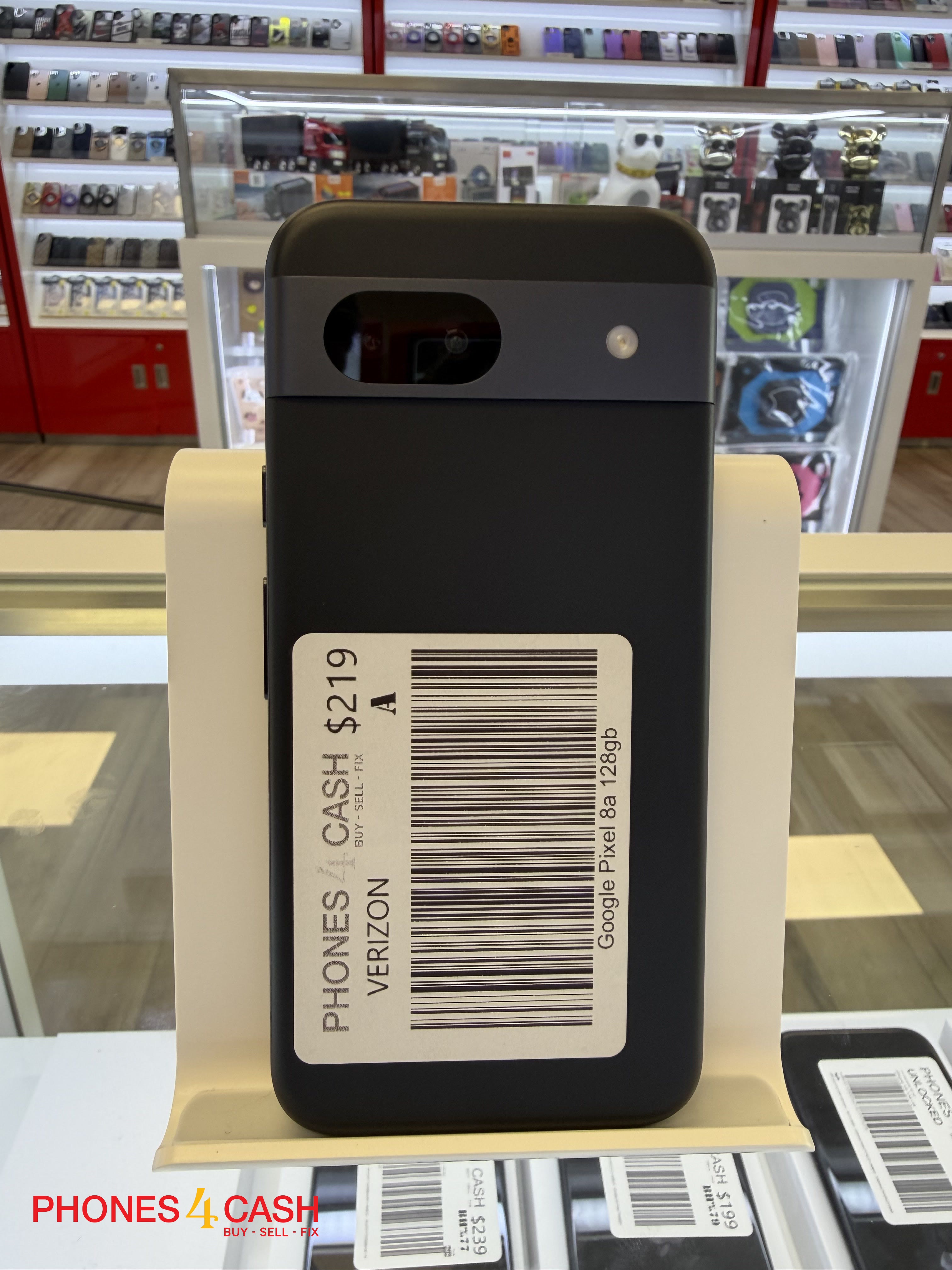 Google Pixel 8a - 128GB Black (Verizon) - photo 1