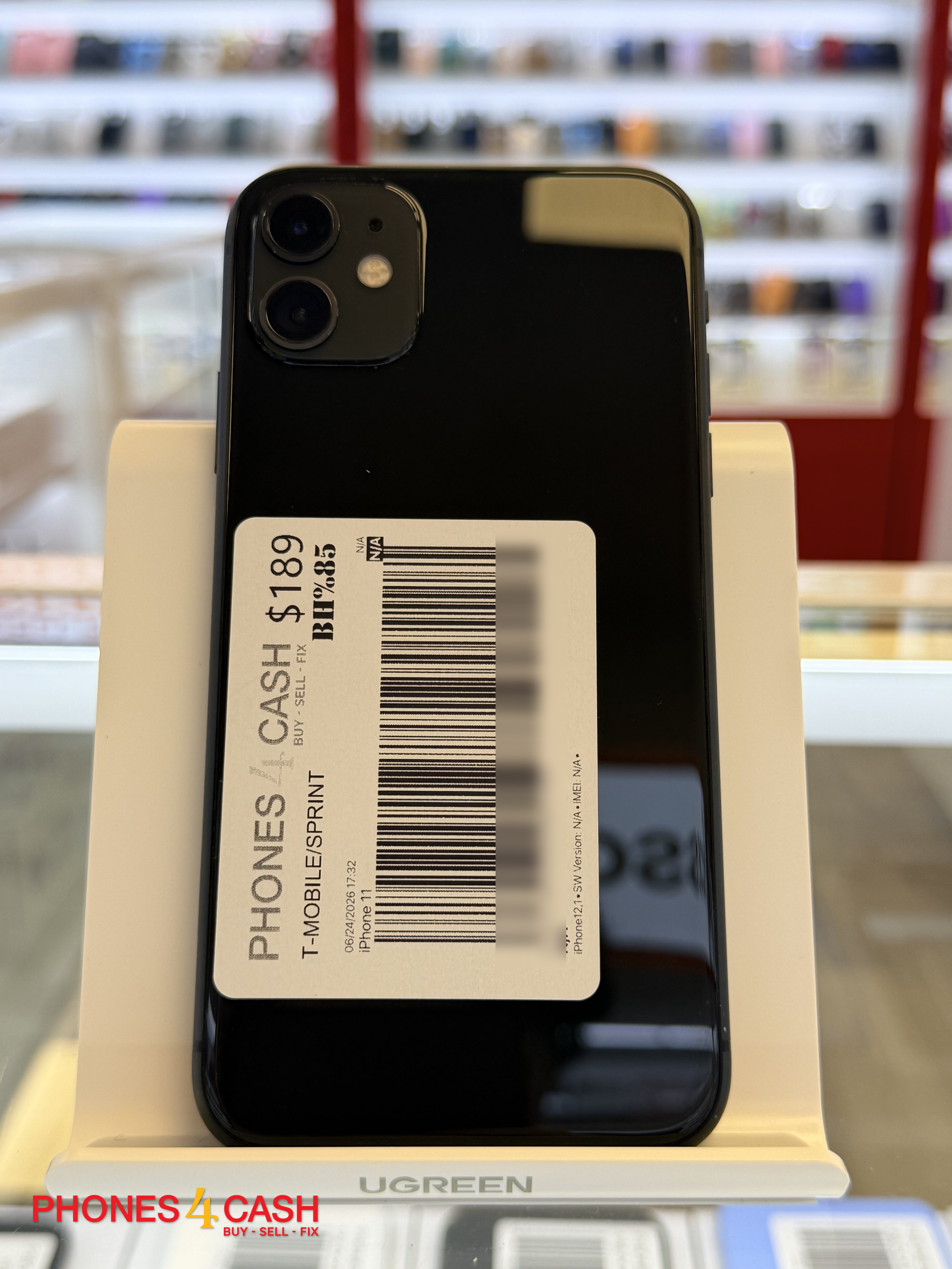 iPhone 11 - 64GB Black (T-Mobile / Sprint) - photo 1