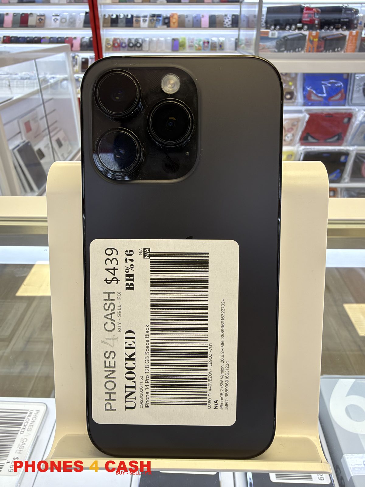iPhone 14 Pro - 128GB Space Black (Unlocked)
