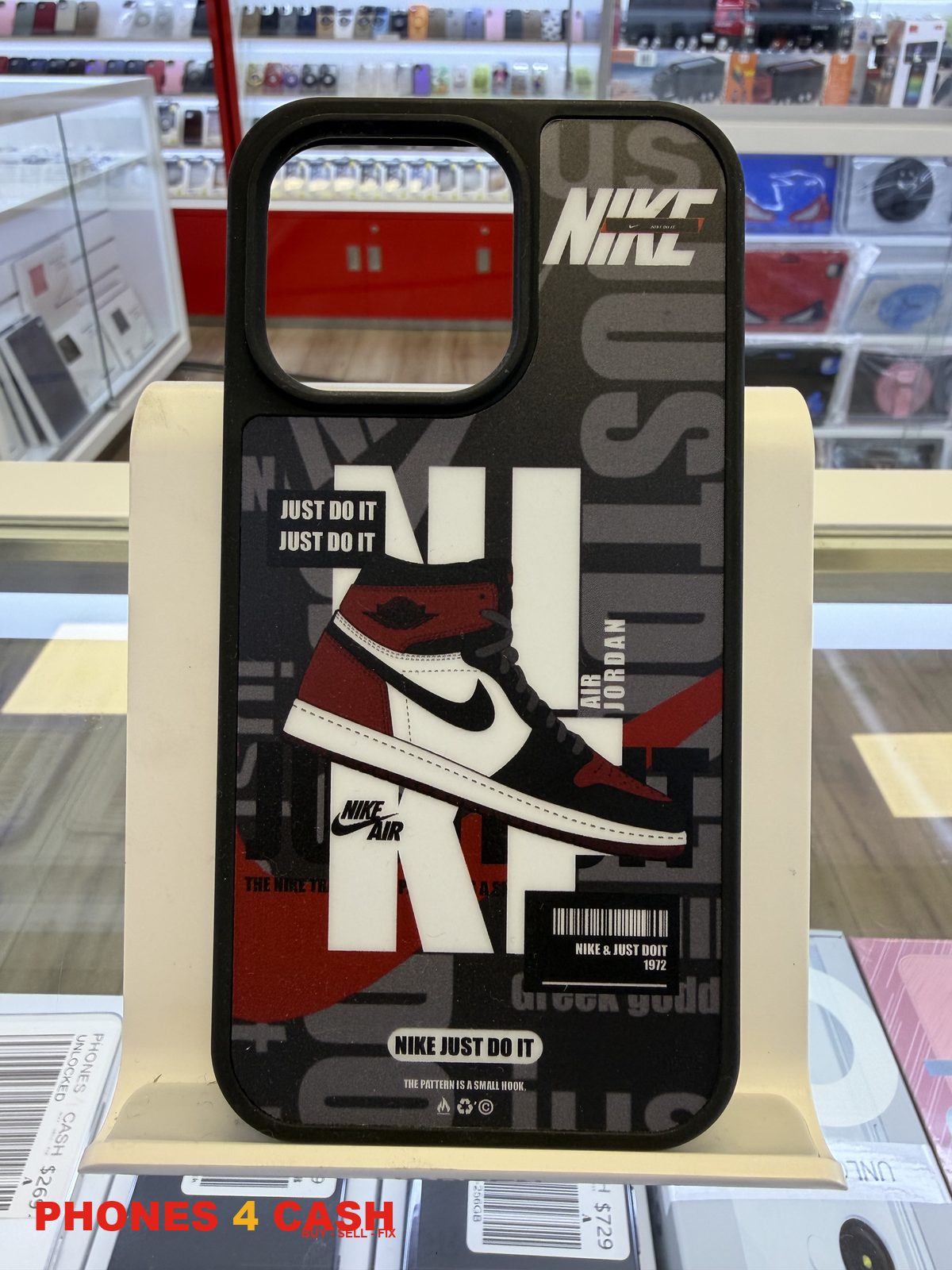 iPhone 13 Pro Case - Sneaker Print (Red)