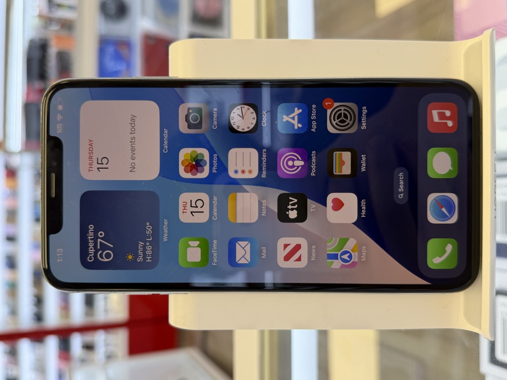 iPhone XS Max 64GB Silver Cellular [A1921] [iPhone11,4] - 64GB Silver (Unlocked)