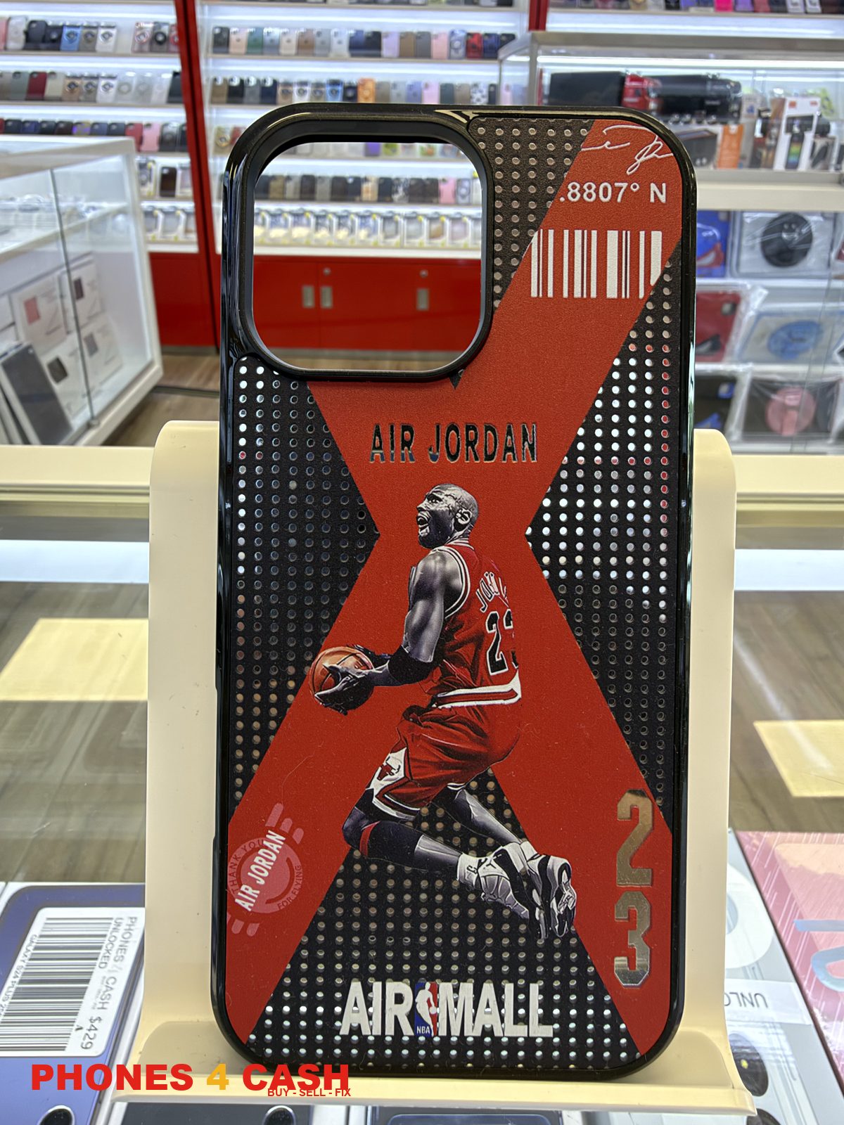 iPhone 16 Pro Max Case - Air Jordan Red