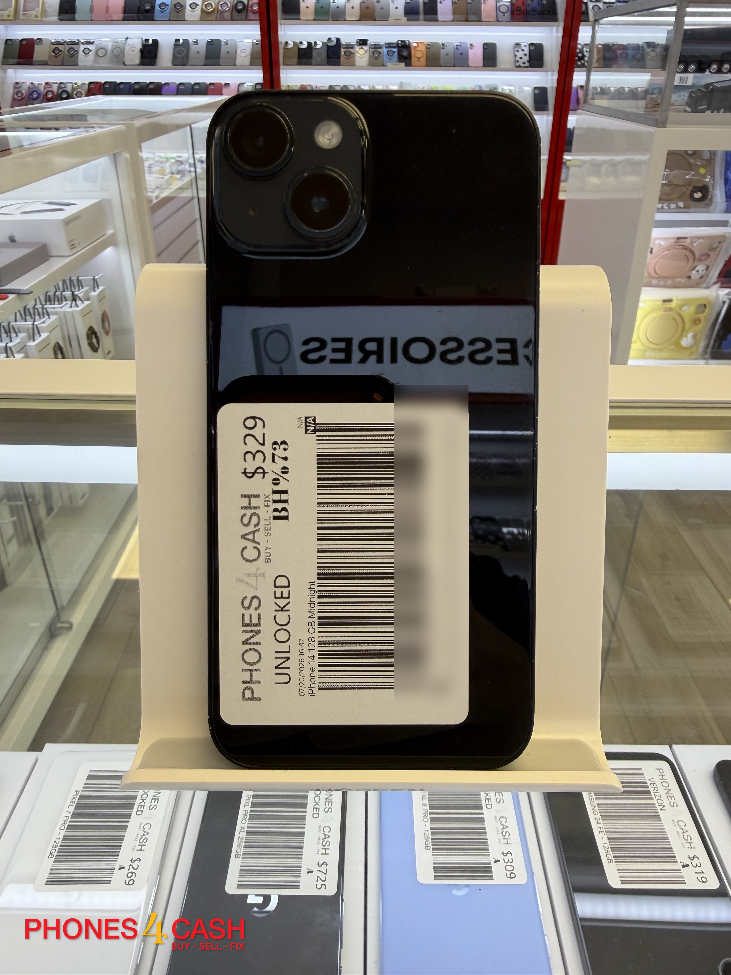 iPhone 14 - 128GB Midnight (Unlocked) - photo 1