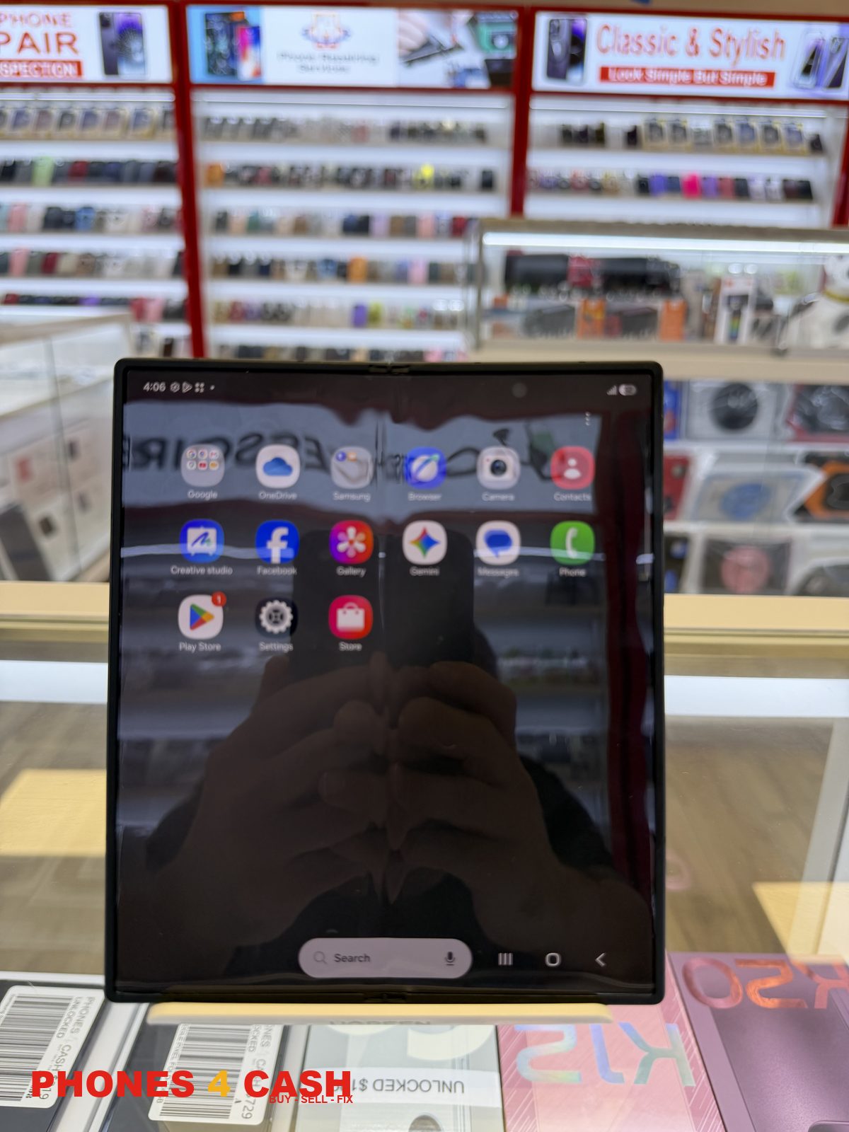 Samsung Galaxy Z Fold 6 - 256GB Crafted Black (Unlocked)
