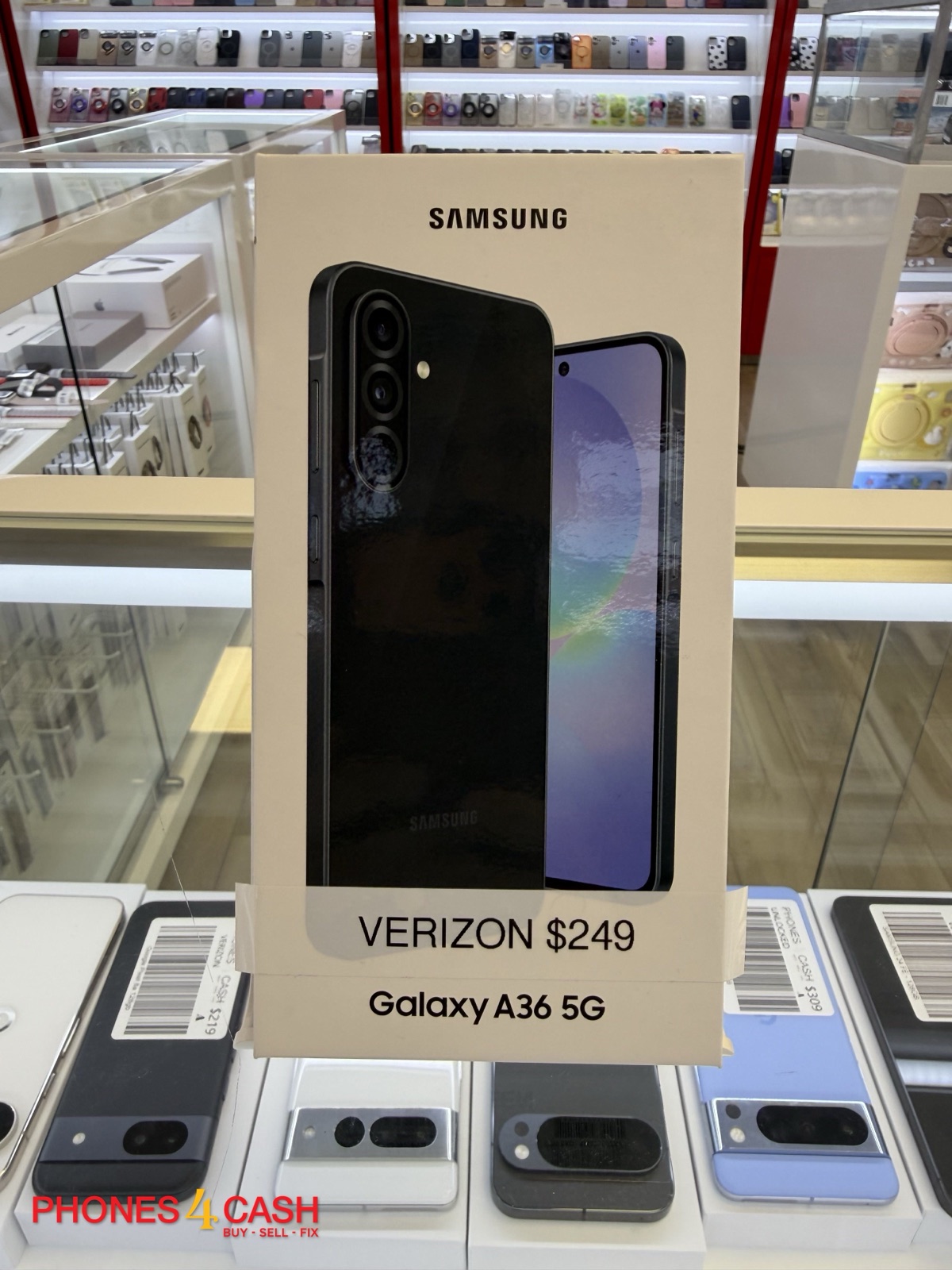 Samsung Galaxy A36 5G - 128GB Black (Verizon) - Brand New Sealed