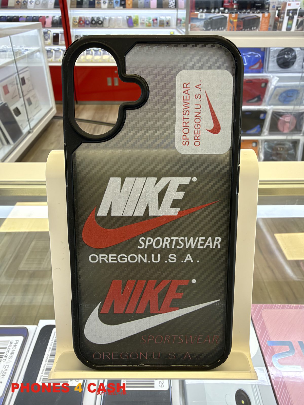 iPhone 16 Plus Case - Nike Sportswear Red