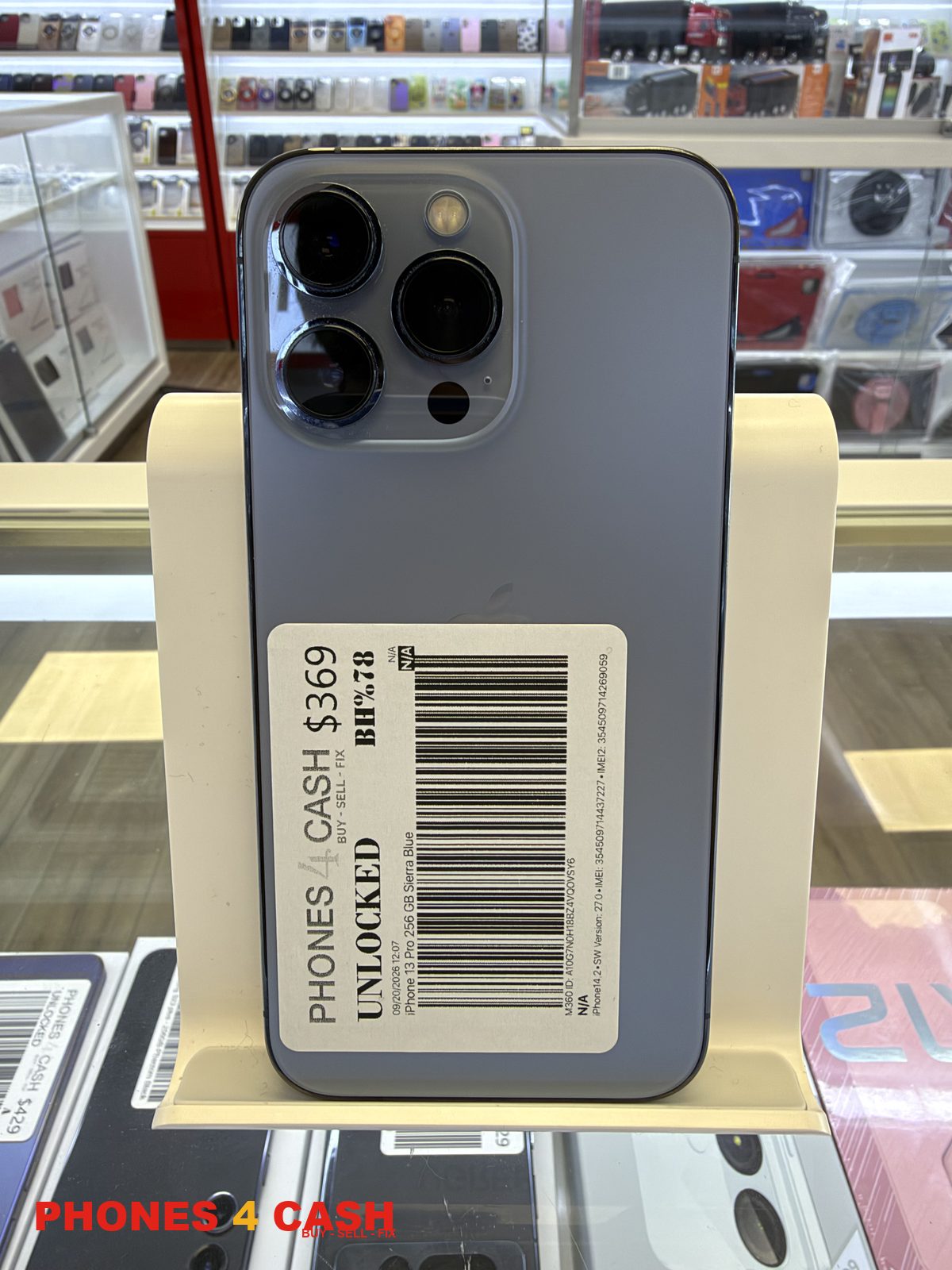 iPhone 13 Pro - 256GB Sierra Blue (Unlocked)