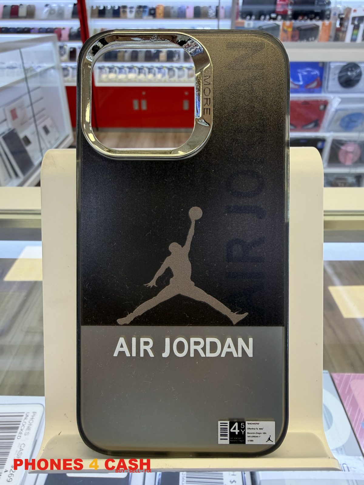 iPhone 13 Pro Case - Basketball Star Print (Jet Black)