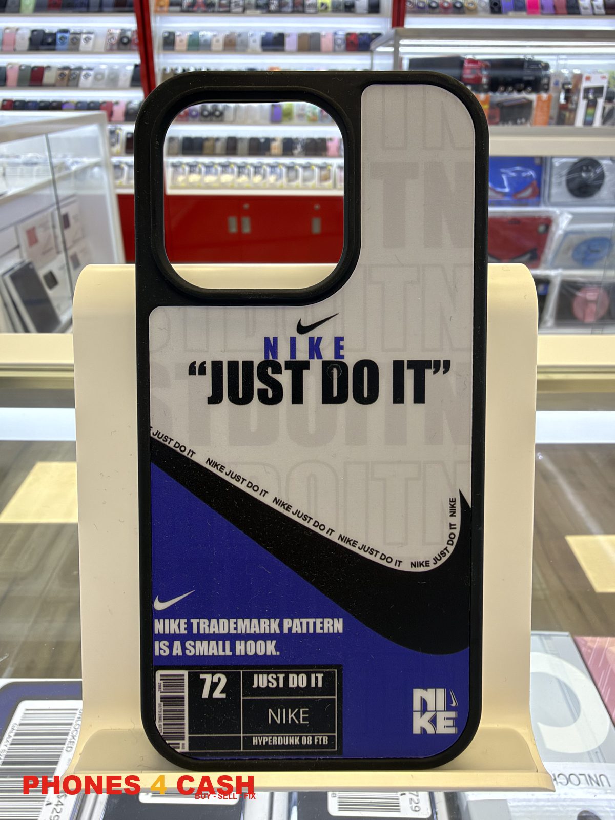 iPhone 15 Pro Case - Nike Just Do It Blue