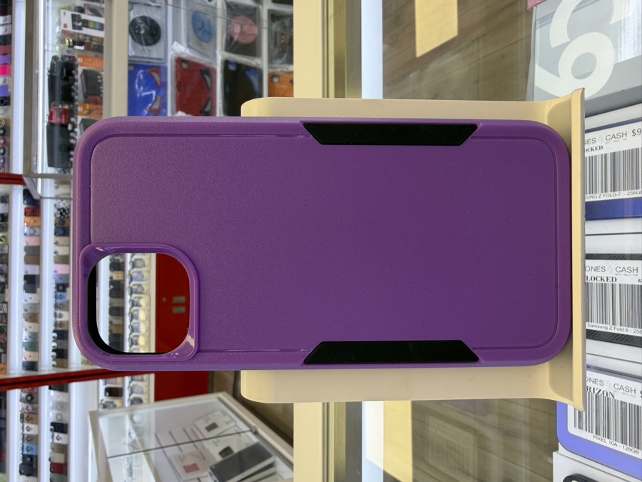 iPhone 14 & 15 Plus Case - Rugged Dual-Layer - Purple