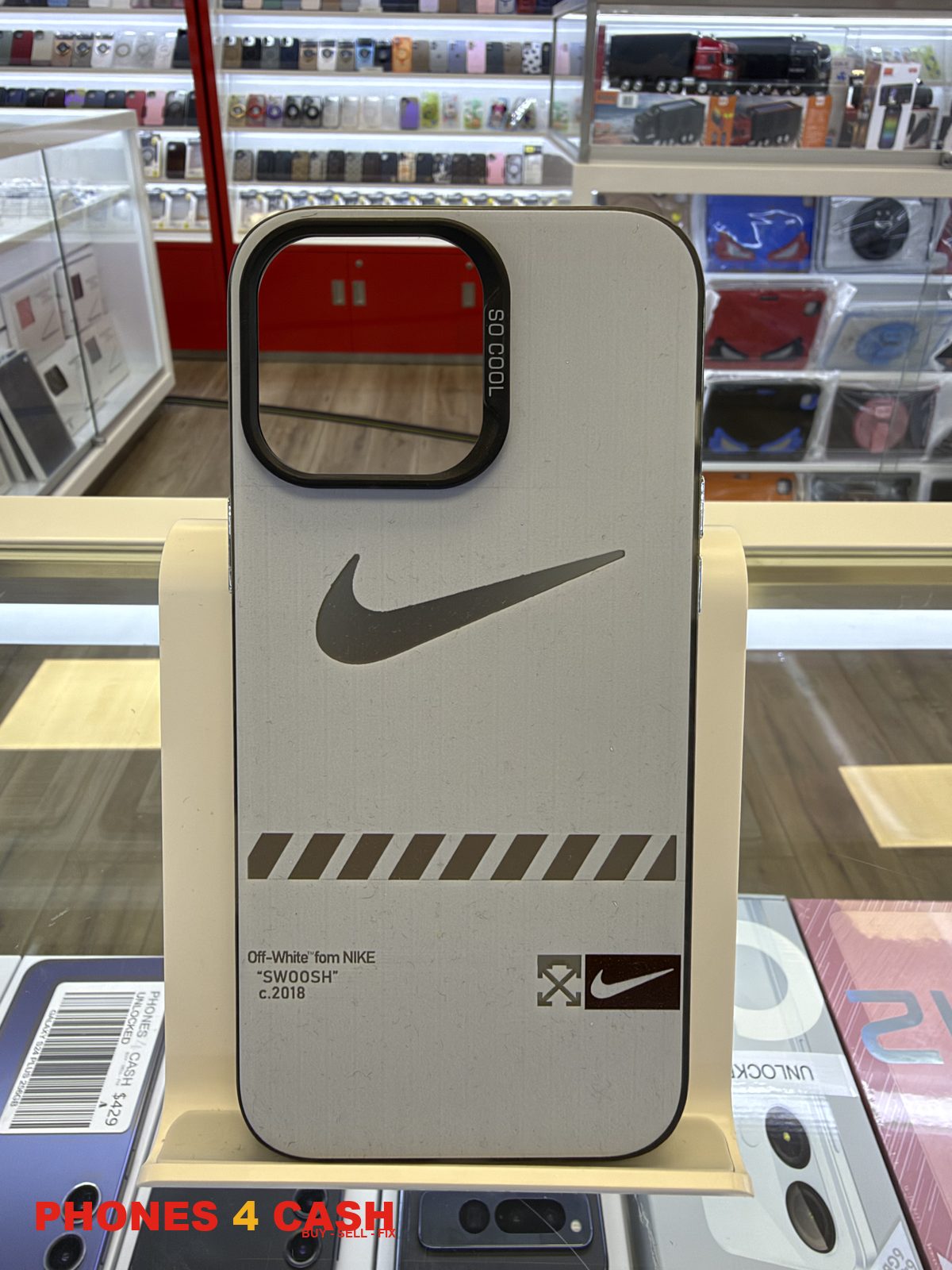 iPhone 16 Pro Max Case - Nike Swoosh
