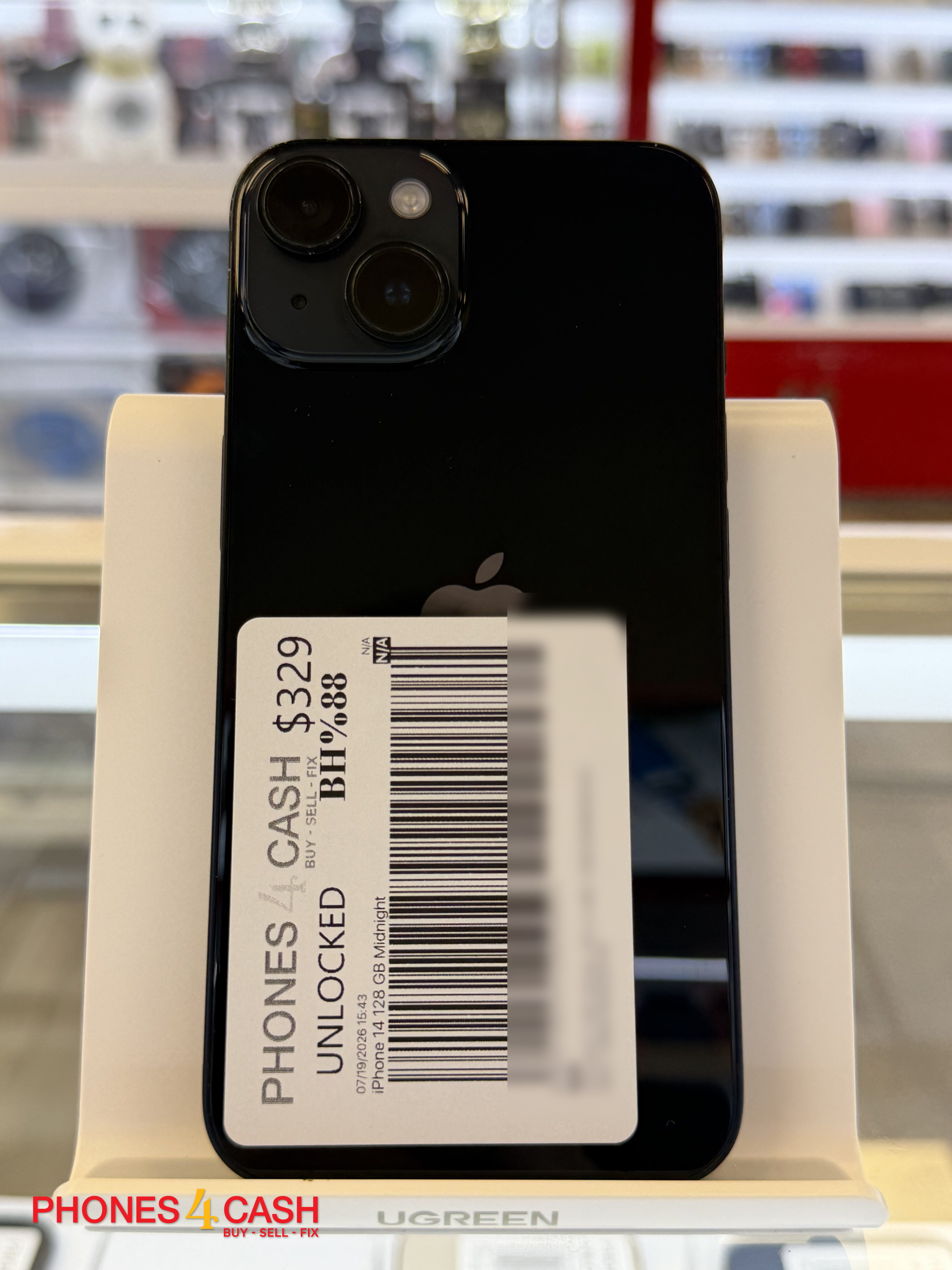 iPhone 14 - 128GB Midnight (Unlocked) - photo 1