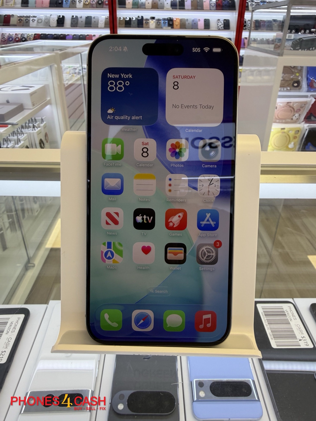 iPhone 15 Pro Max - 256GB Natural Titanium (AT&T)