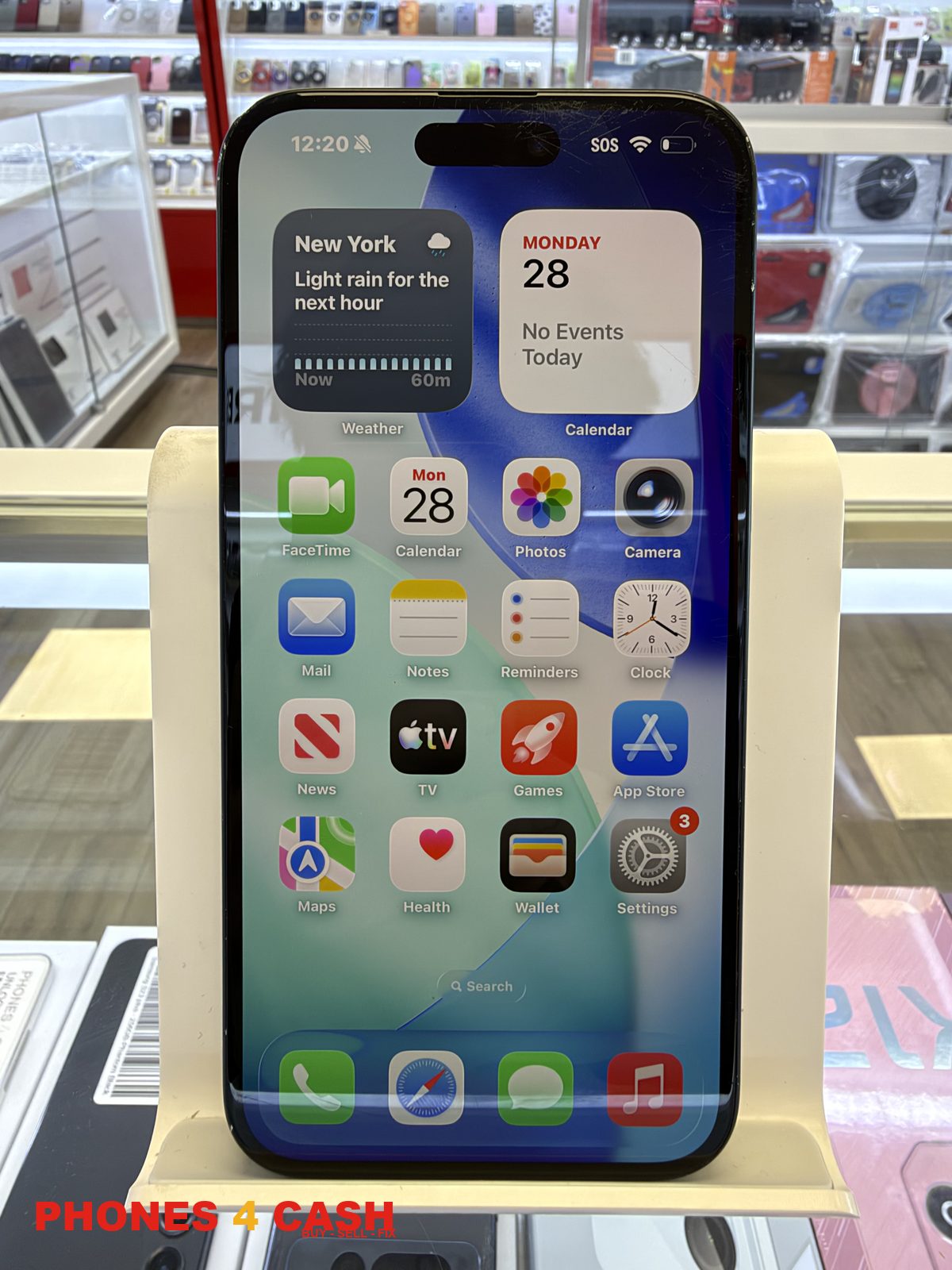iPhone 16 Plus - 128GB Black (T-Mobile)
