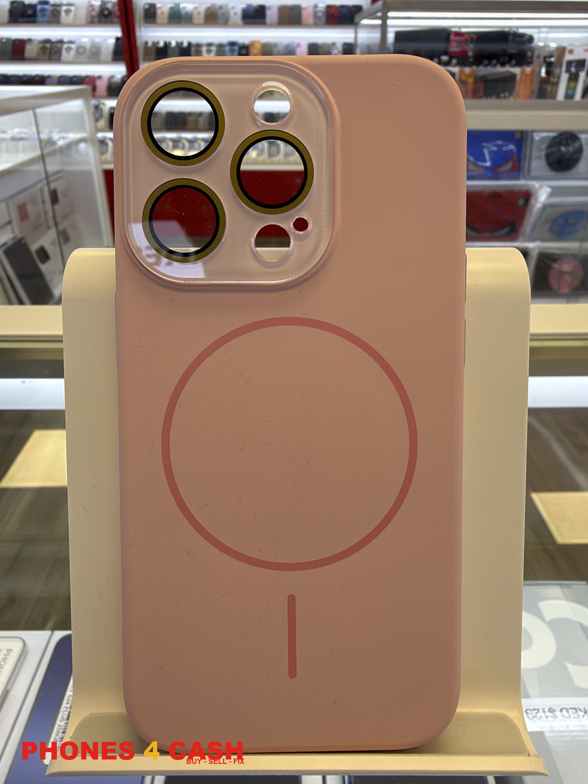 iPhone 14 Pro Case - Pink MagSafe