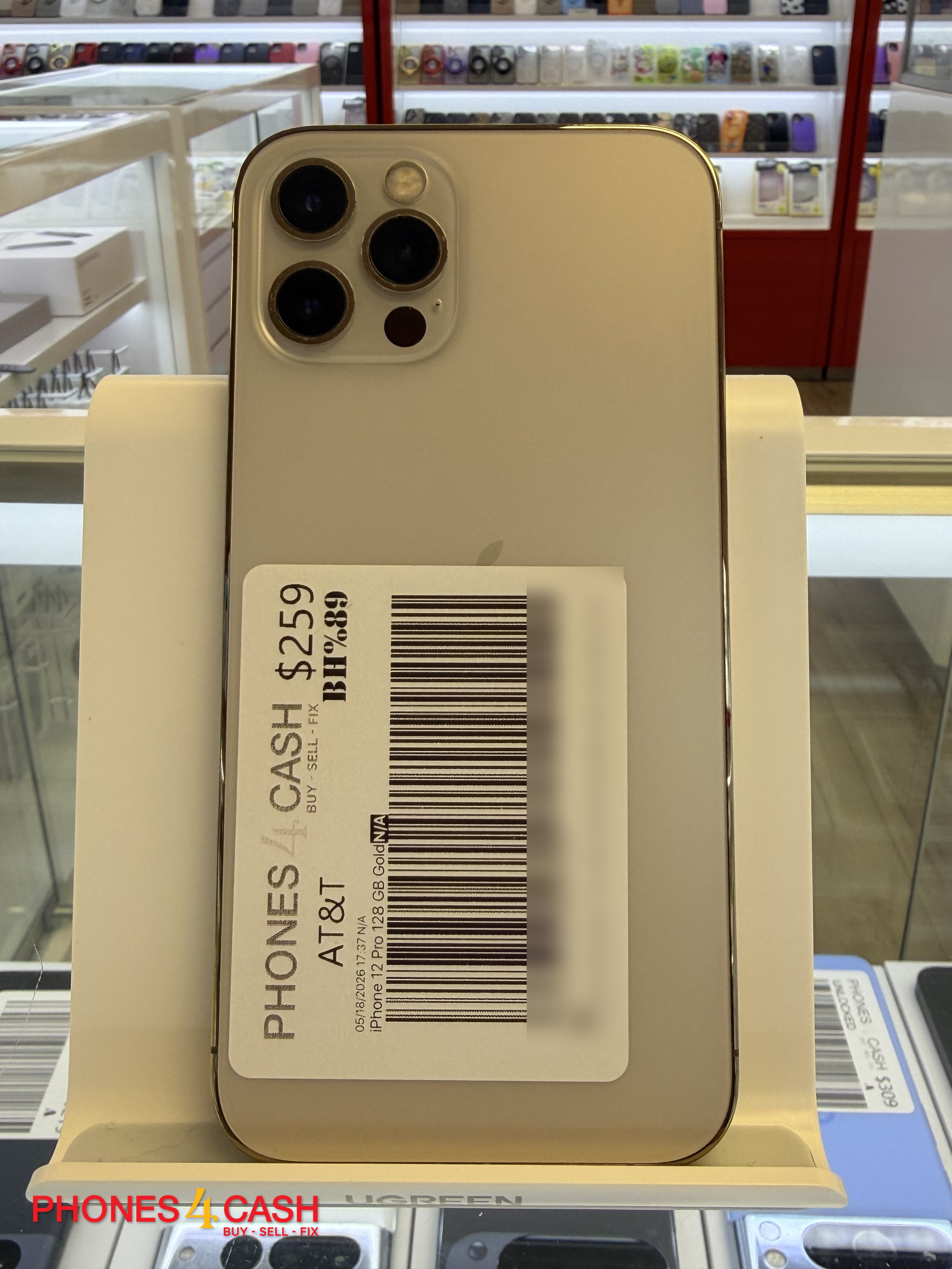 iPhone 12 Pro - 128GB Gold (AT&T) - photo 1