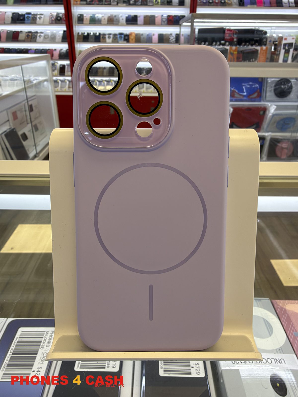 iPhone 15 Pro Case - Frosted MagSafe Lilac