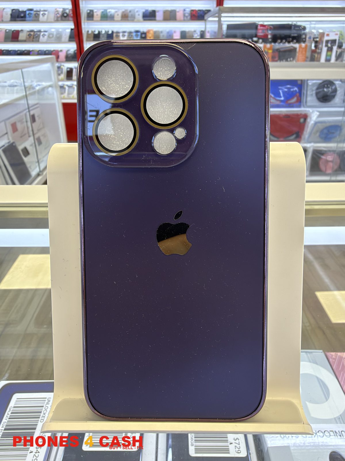 iPhone 15 Pro Case - Matte Deep Purple