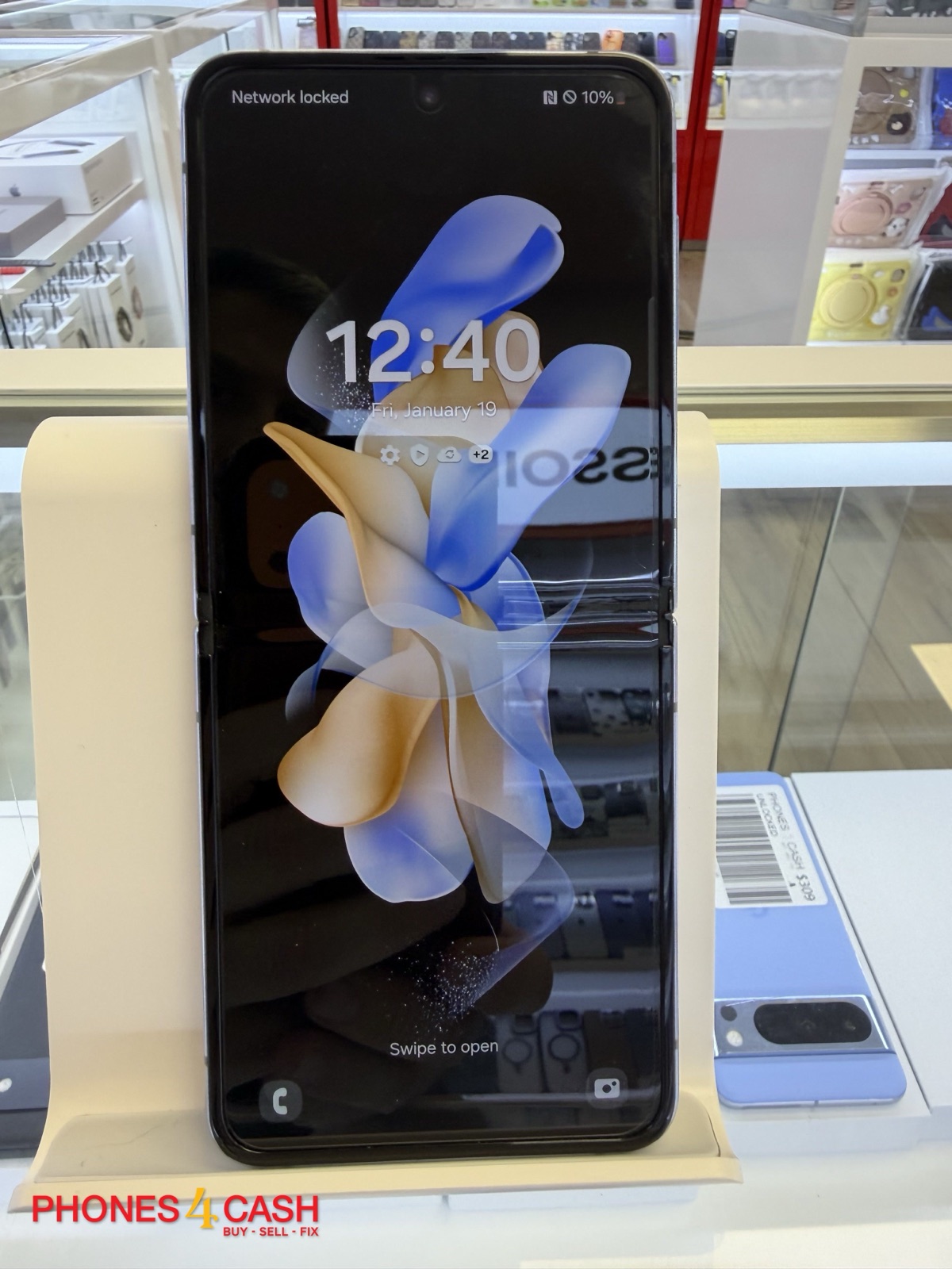 Samsung Galaxy Z Flip 4 - 128GB Bora Purple (AT&T / Cricket)