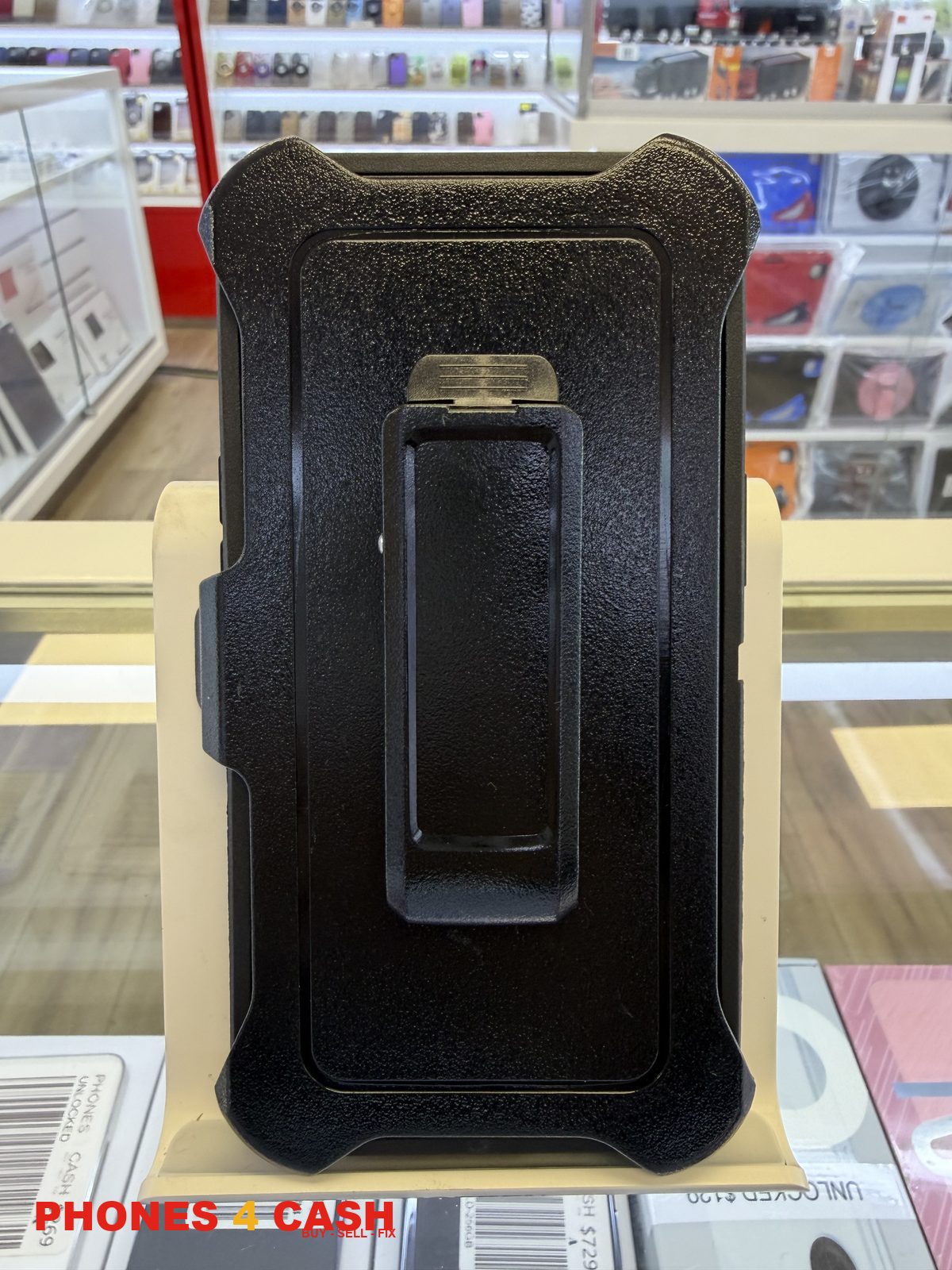 iPhone 13 Pro Case - Rugged Holster with Belt Clip (Black)