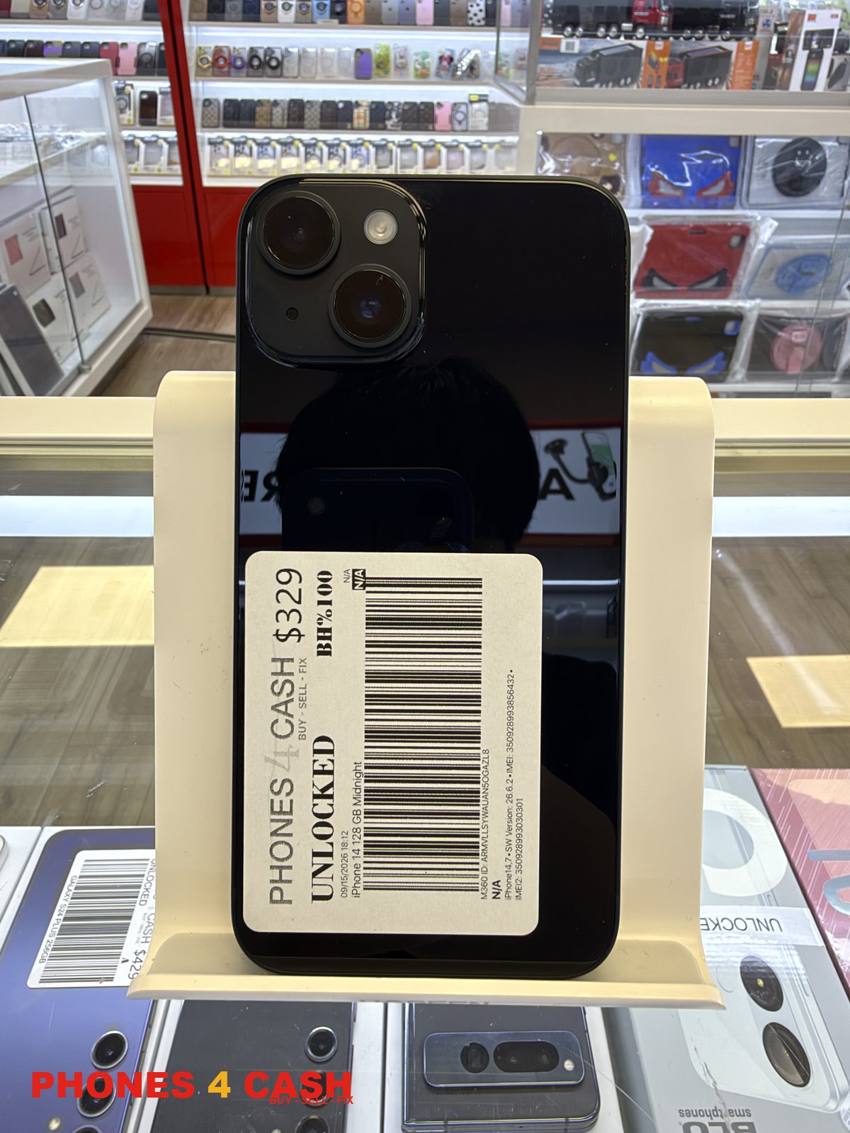iPhone 14 - 128GB Midnight (Unlocked)