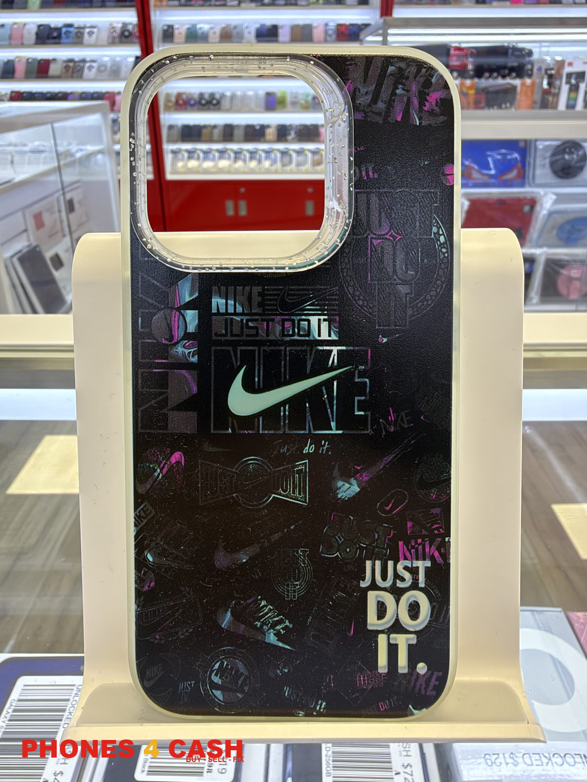 iPhone 15 Pro Case - Nike Just Do It Black