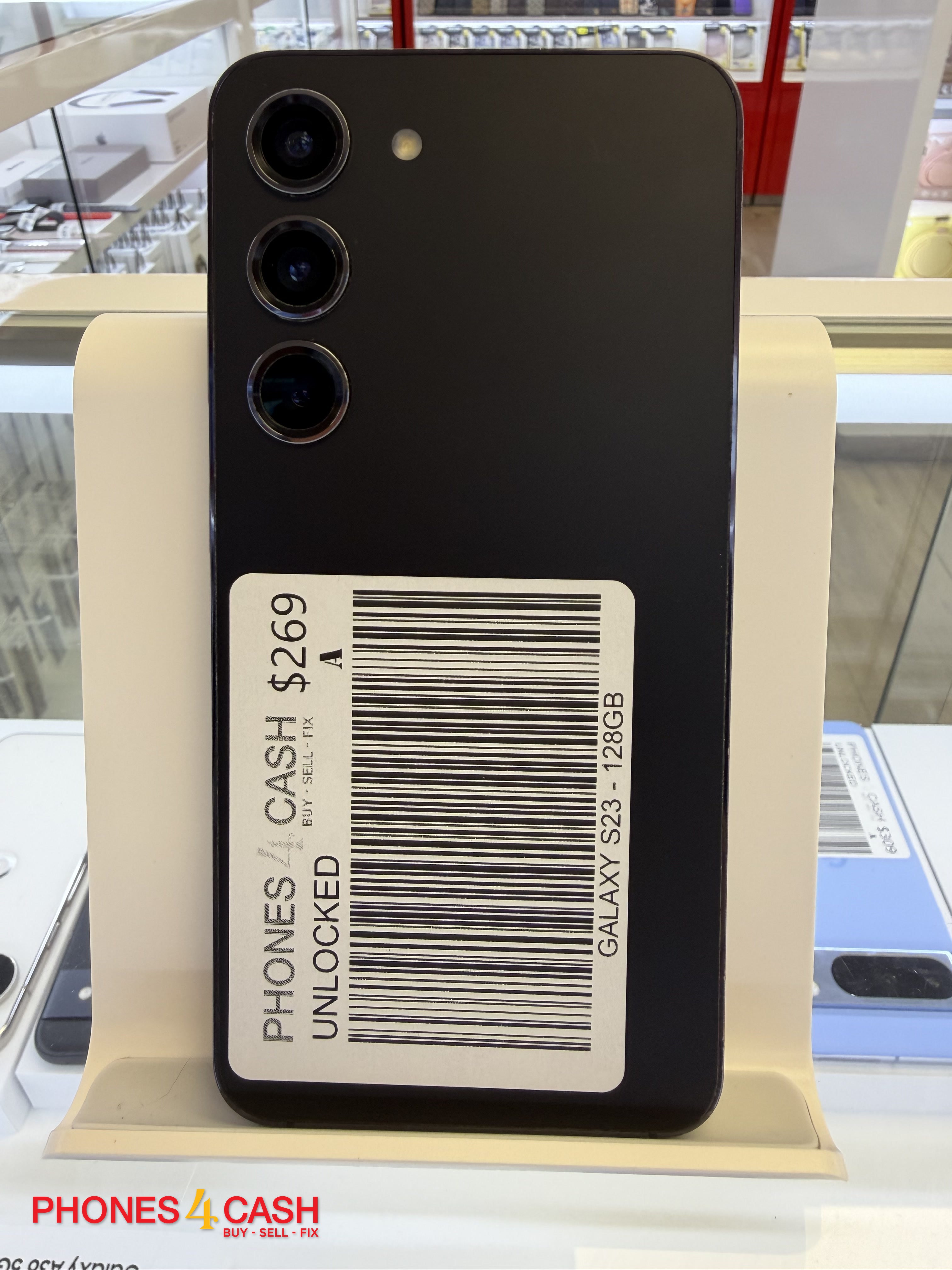 Samsung Galaxy S23 - 128GB Phantom Black (Unlocked) - photo 1