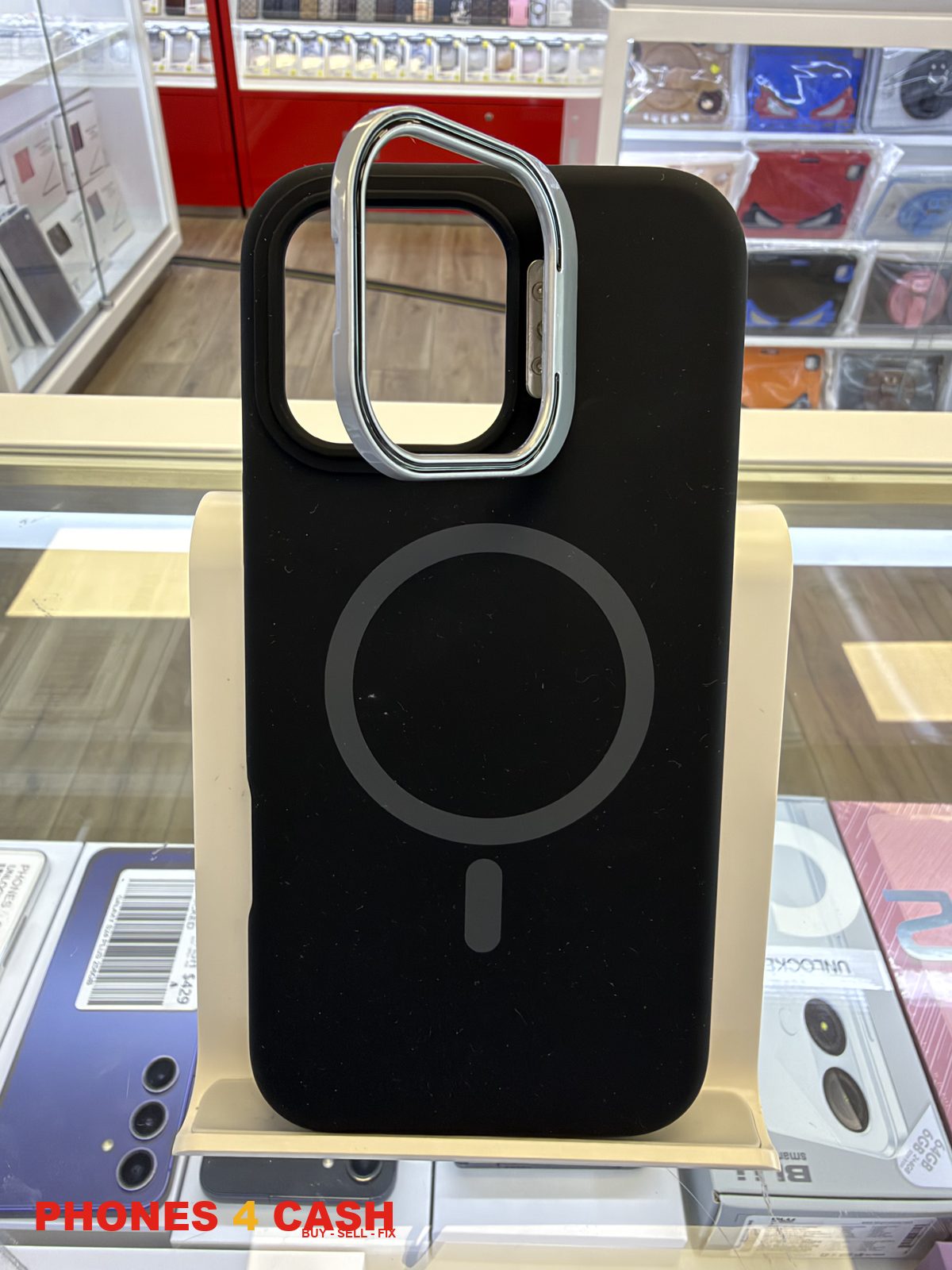 iPhone 16 Pro Max Case - Frosted MagSafe Black