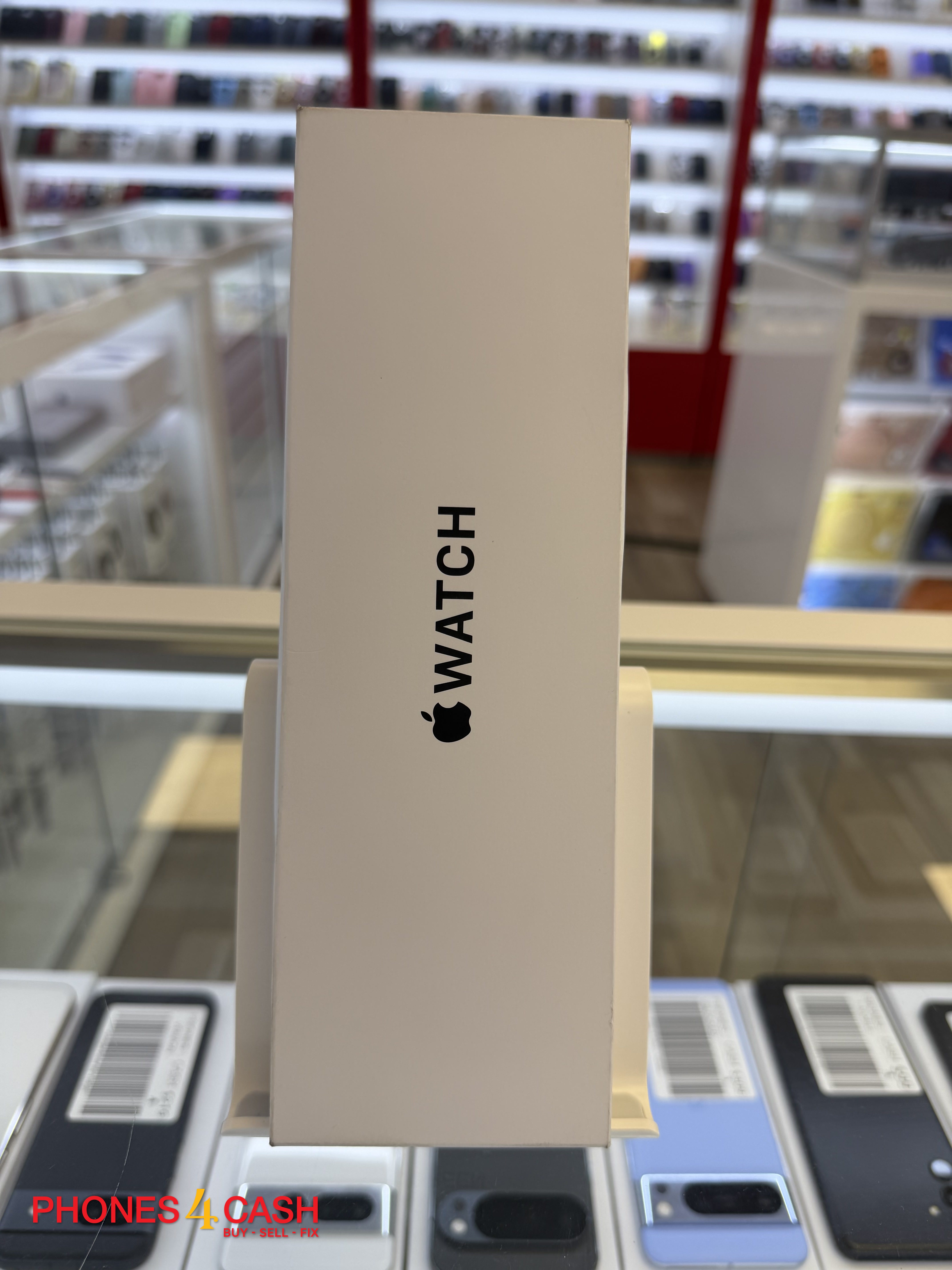 Apple Watch SE 3 - 44mm Midnight Aluminum, Midnight Sport Band M/L (GPS + Cellular) - Open Box - photo 1