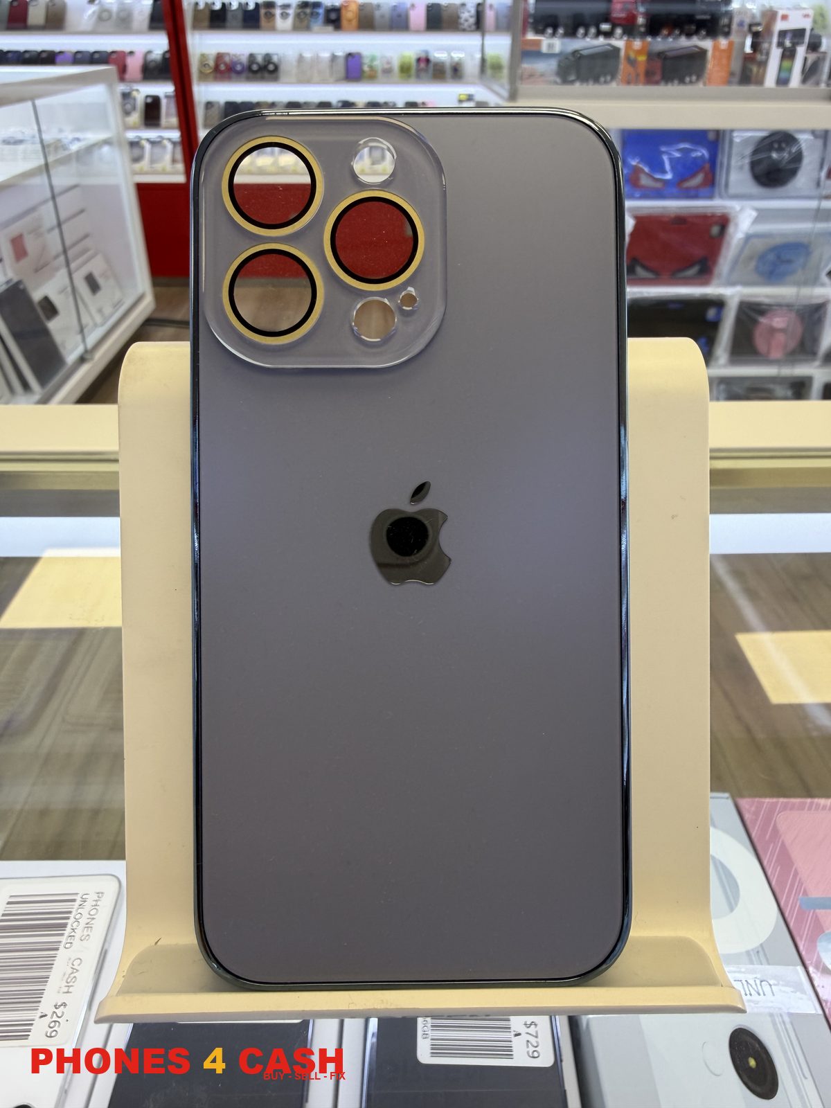 iPhone 13 Pro Case - Frosted MagSafe Lens (Gray)