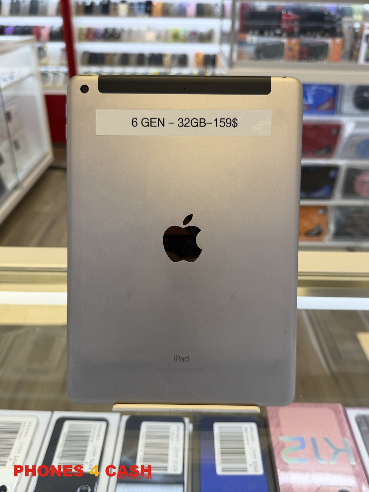 iPad (6th Gen) - 32GB Wi-Fi + Cellular