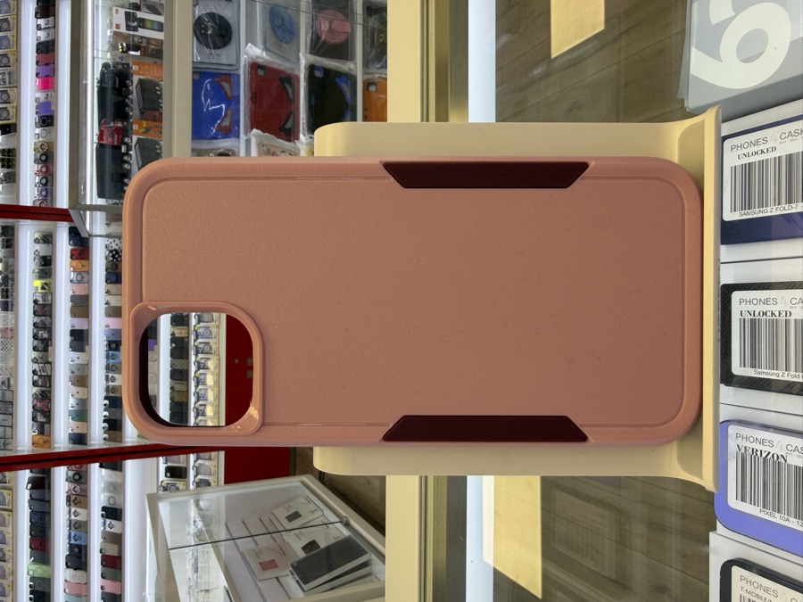 iPhone 14 & 15 Plus Case - Rugged Dual-Layer - Pink