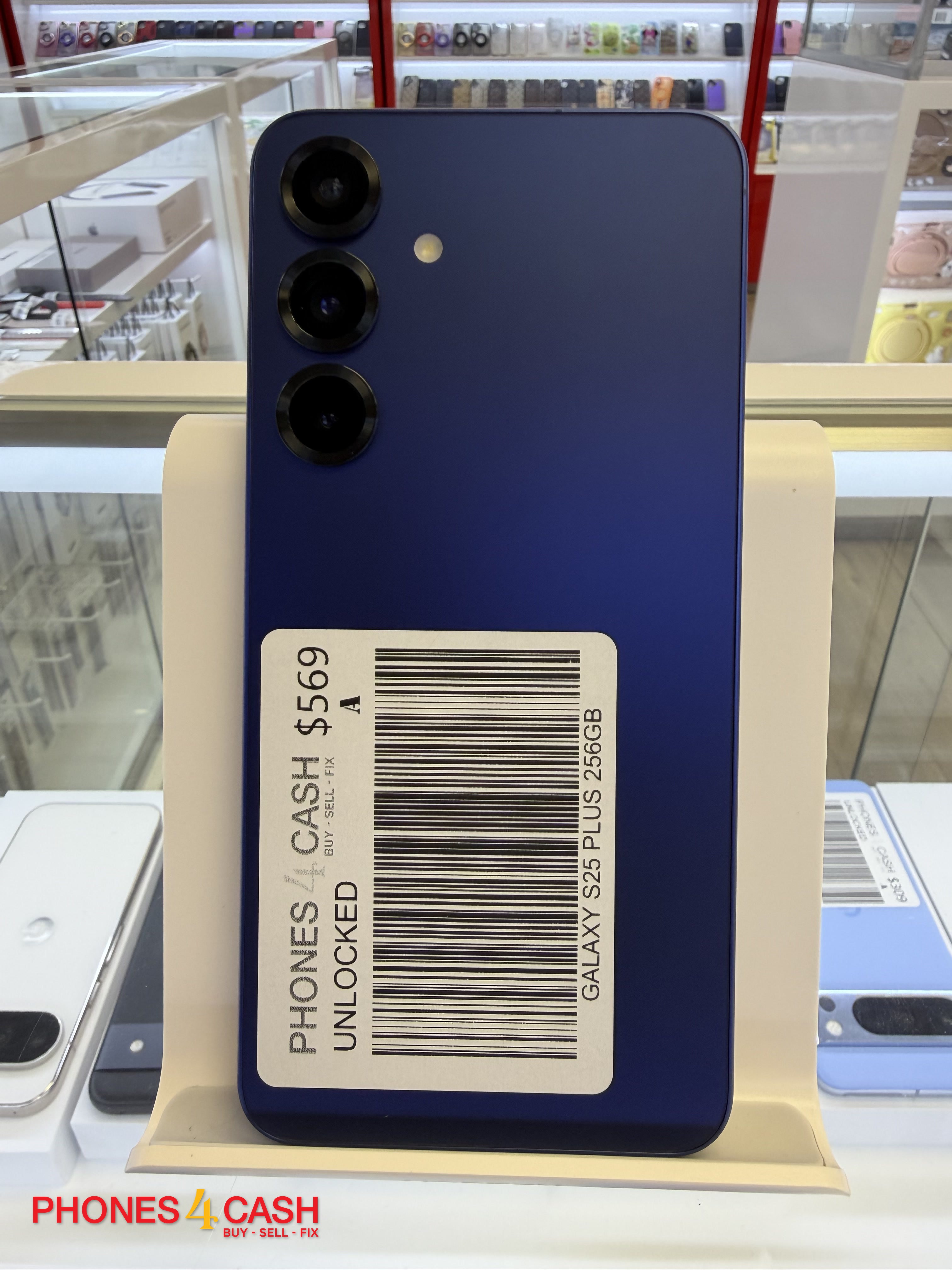 Samsung Galaxy S25+ - 256GB Navy (Unlocked) - photo 1