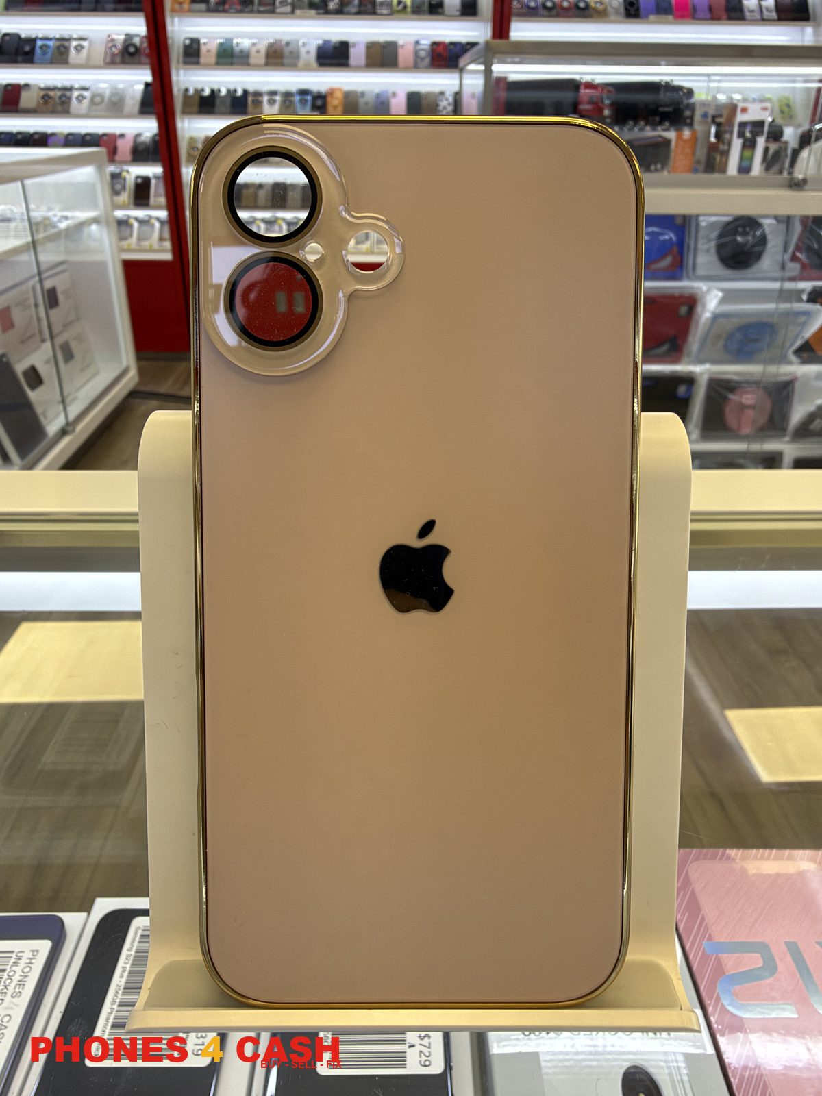 iPhone 16 Plus Case - Matte Gold
