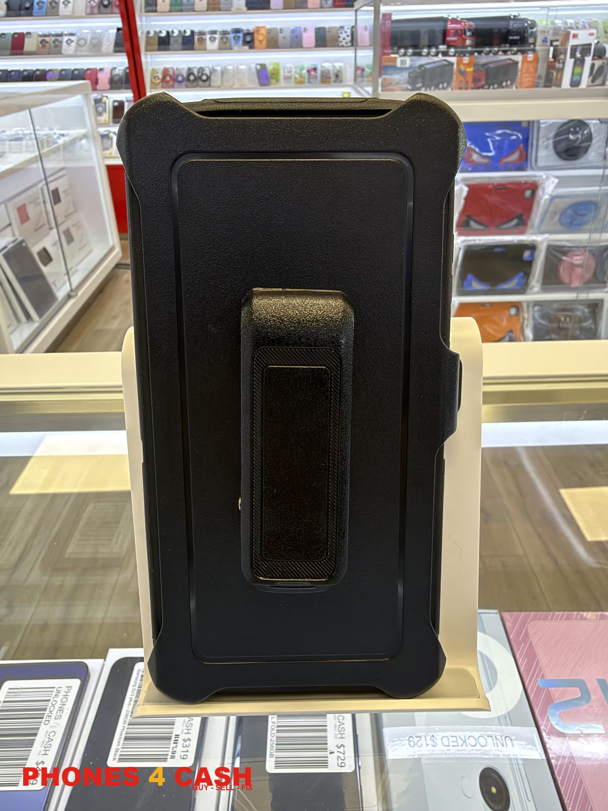 iPhone 16 Plus Case - Black Kickstand