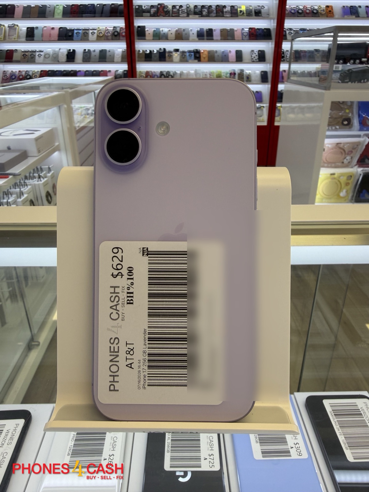 iPhone 17 - 256GB Lavender (AT&T)