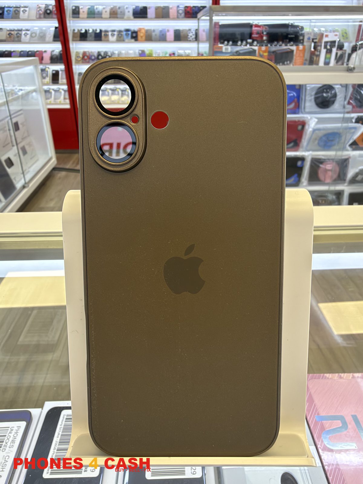 iPhone 16 Plus Case - Matte Gold